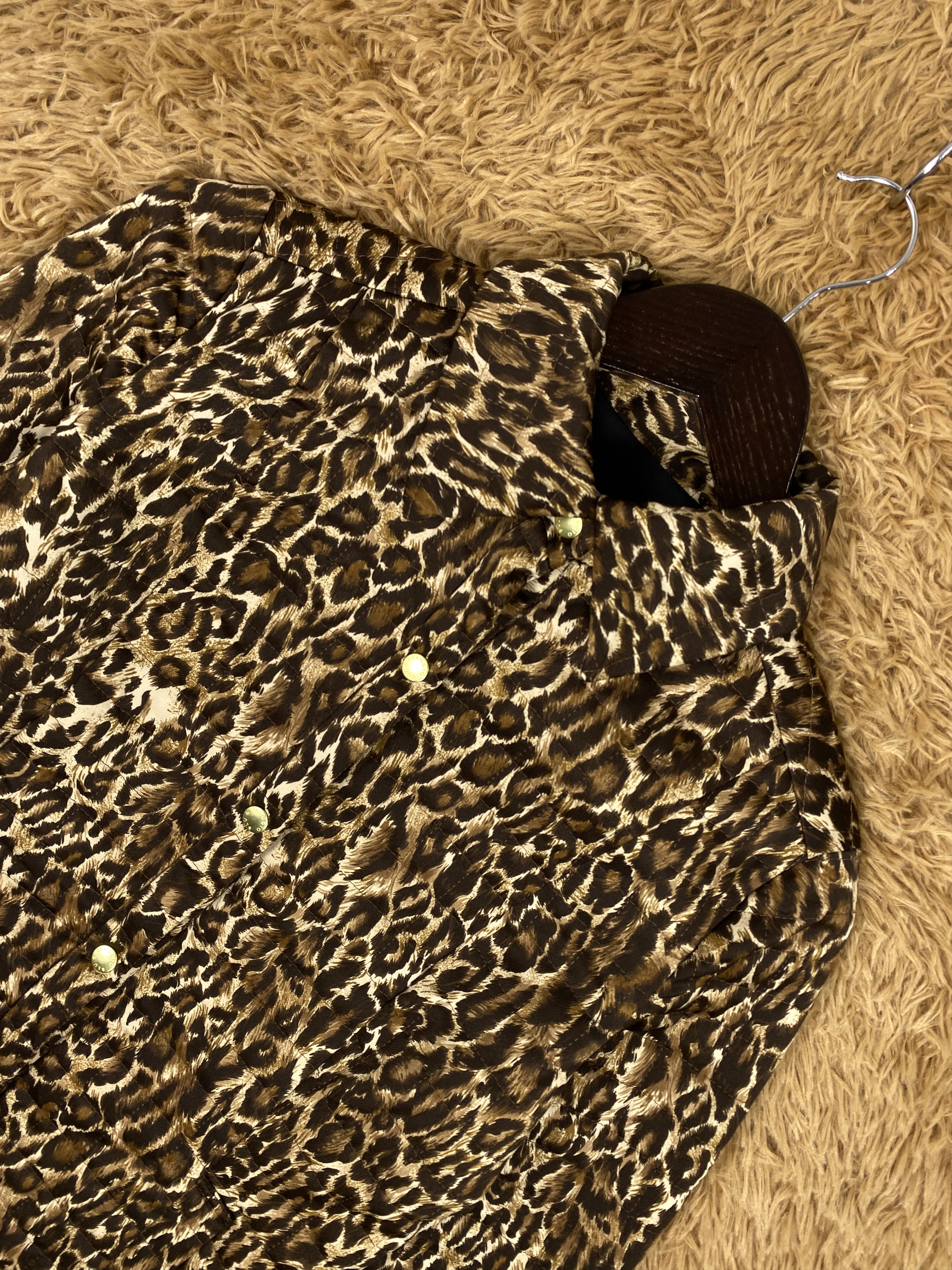 Japanese Brand Vintage Viaggio Blu Leopard Art Jacket J2334 Size S / US 4 / IT 40 - 2 Thumbnail