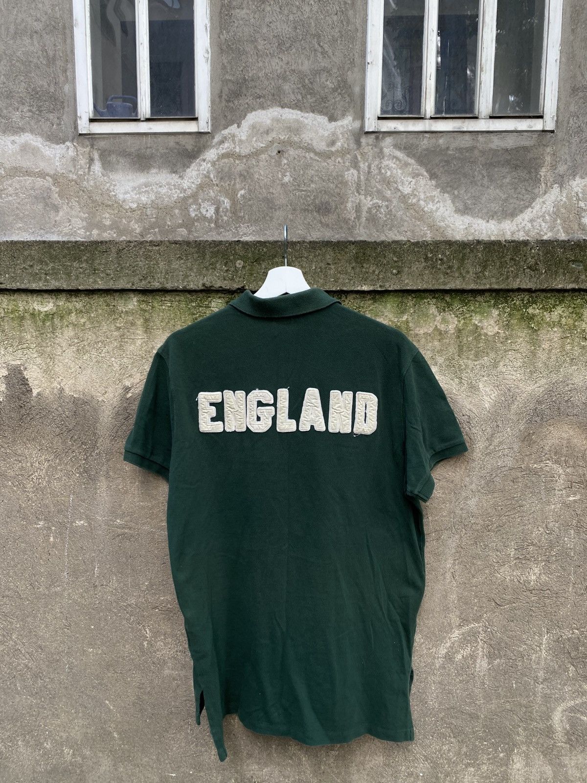 Other Polo Ralph Lauren England Embroidered Logo Y2K Polo T-Shirt Size US L / EU 52-54 / 3 - 7 Thumbnail