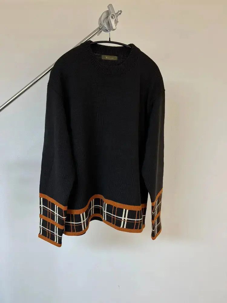 Yohji Yamamoto Yohji Yamamoto Plaid Joint Sweaters Size US L / EU 52-54 / 3 - 3 Thumbnail