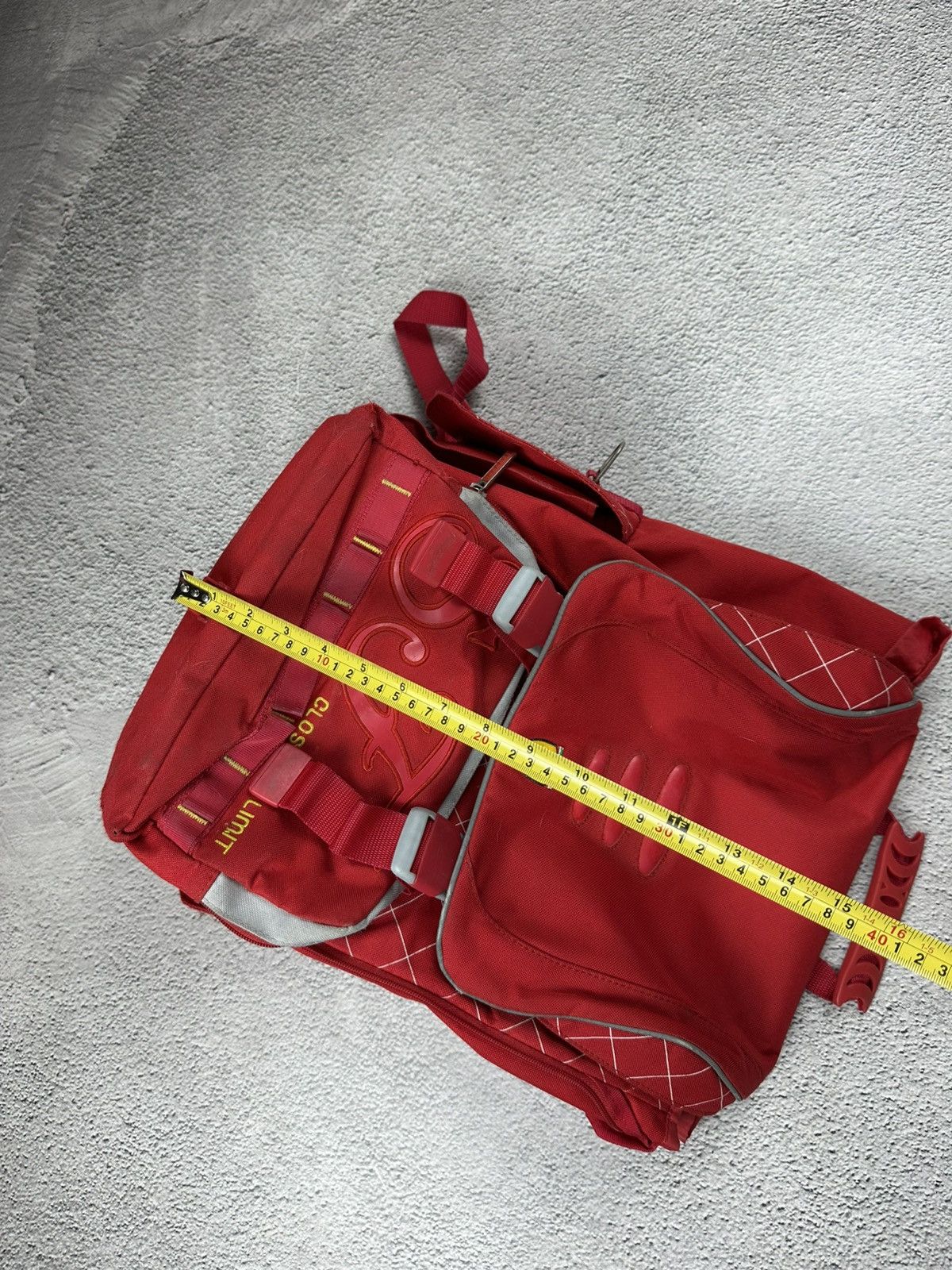 Ferrari Vintage Ferrari SF Logo Backpack Motorcycle Racing Y2K Size ONE SIZE - 22 Thumbnail