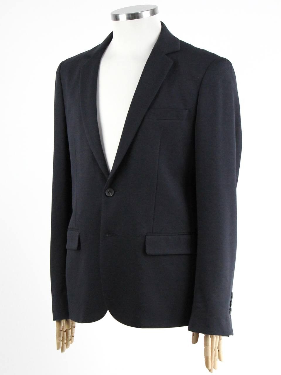 Antony Morato ANTONY MORATO Blue Slim Fit Knitted Jacket Size 50R - 4 Thumbnail