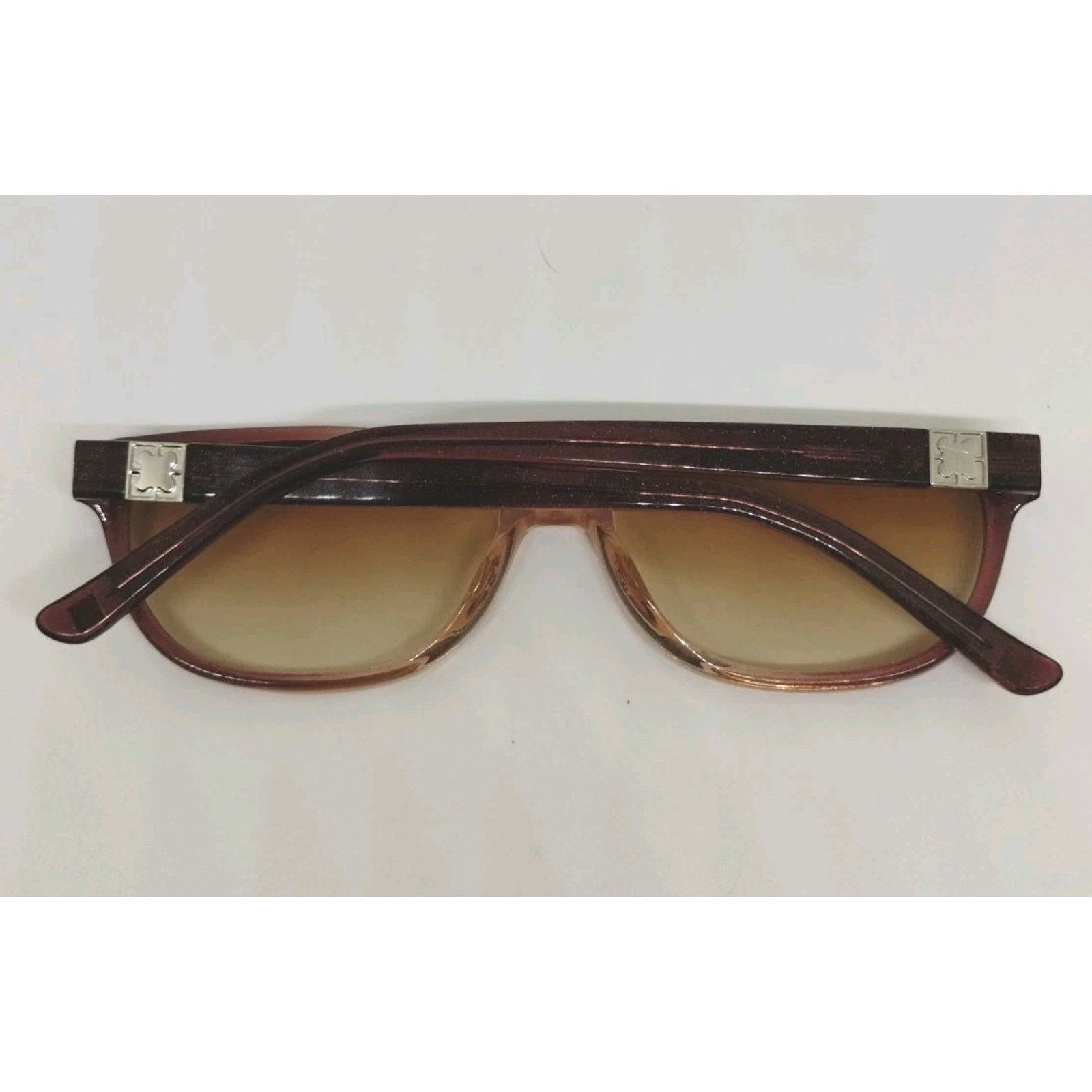 Liz Claiborne Liz Claiborne Eyeglass Frames L389 OJPS Sparkly Amber Brown Size ONE SIZE - 3 Thumbnail