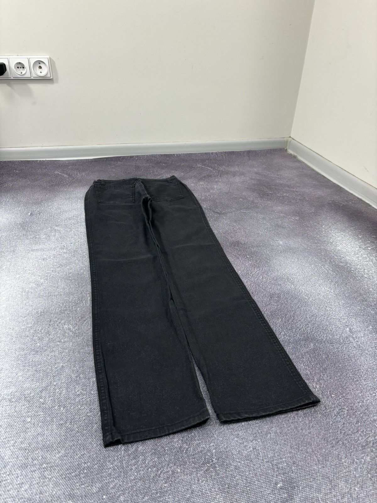 Moschino Vintage Moschino Women’s Skinny Fit Luxury Black Denim Jeans Size 29" - 13 Thumbnail