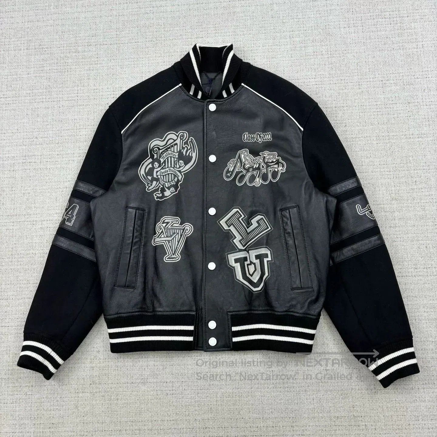 Louis Vuitton Louis Vuitton SS23 Logo Stripe Varsity Jacket. Size US L / EU 52-54 / 3 - 1 Thumbnail