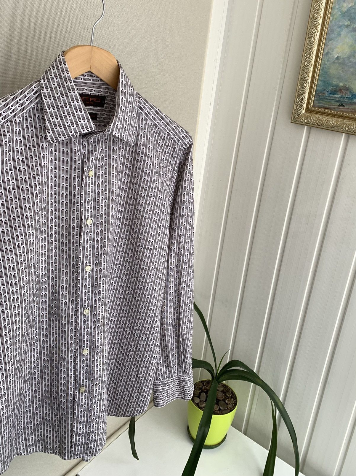 Etro Etro Milano Long Sleeve Button Shirt Size M Size US M / EU 48-50 / 2 - 2 Thumbnail