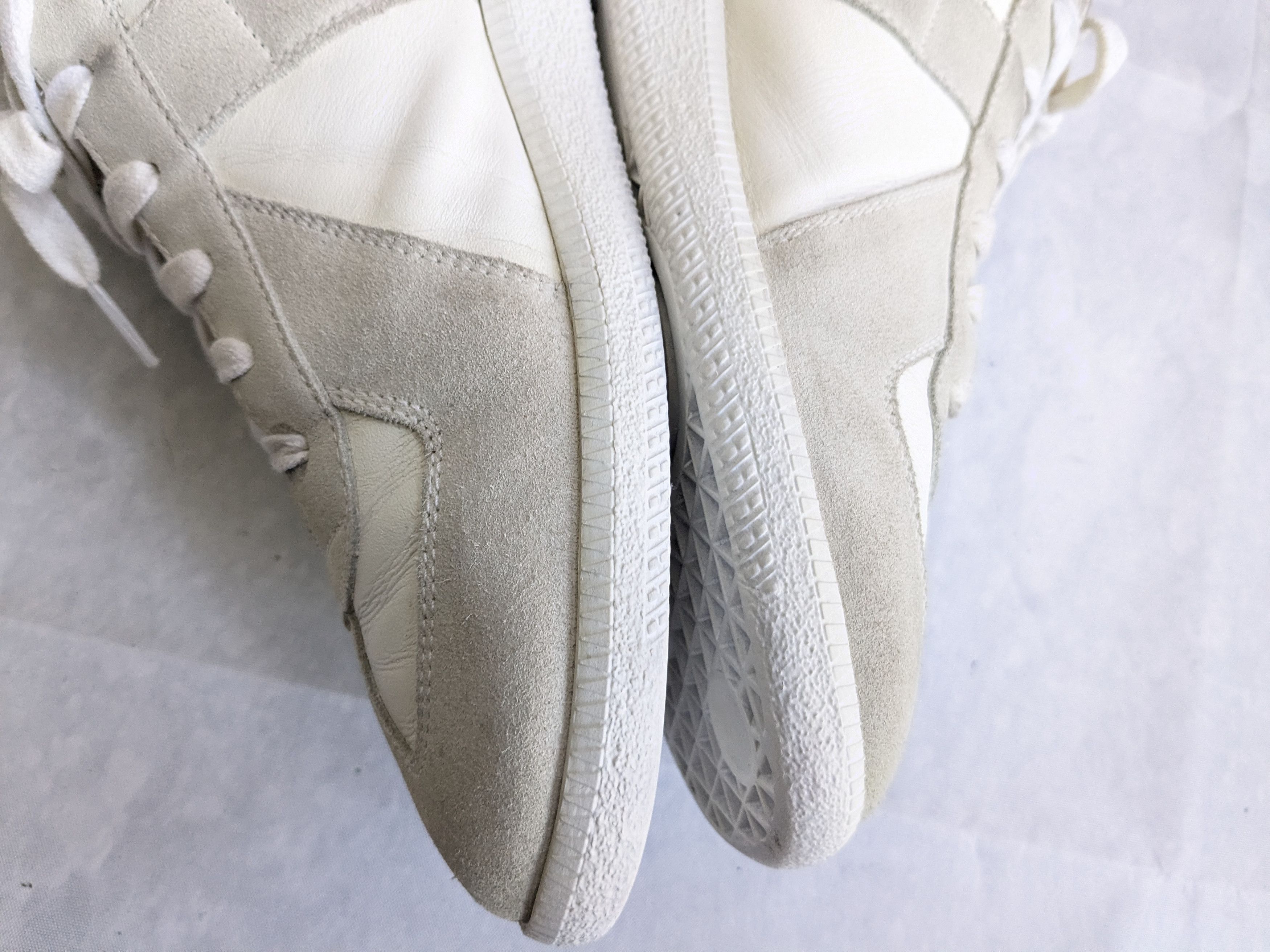Maison Margiela Maison Margiela Replica GAT White Gray 11.5 44.5 Size US 11.5 / EU 44-45 - 14 Thumbnail