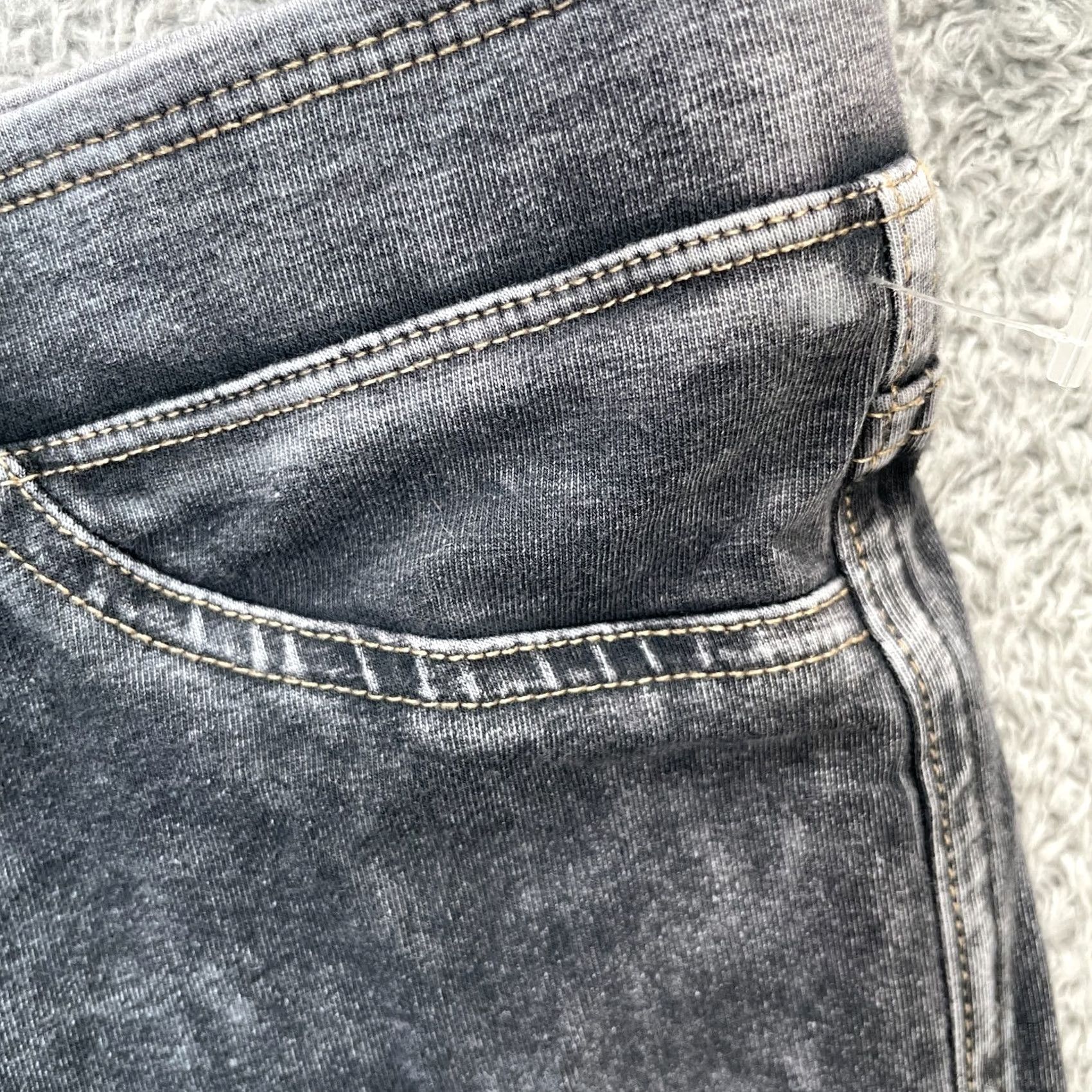 Hard Tail Hard Tail Forever Jeans Womens Medium Gray Skinny Leg Denim Cotton Size 32" / US 10 / IT 46 - 6 Thumbnail