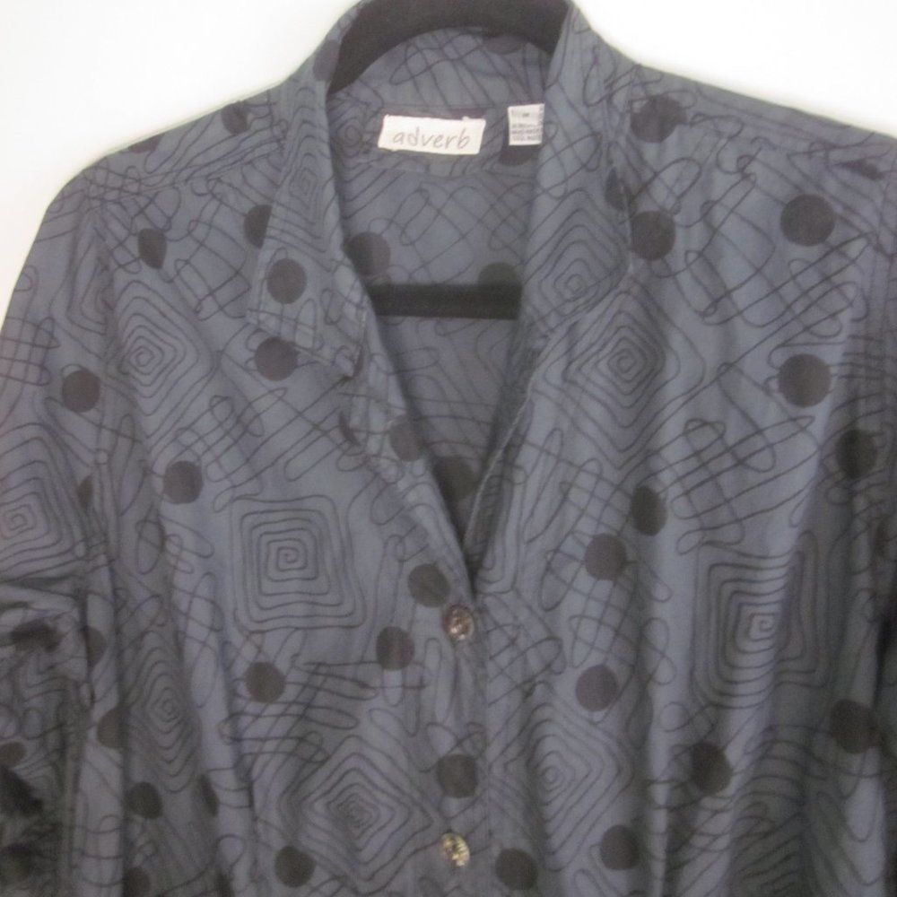 Eileen Fisher Adverb Cotton Tunic Dress M Oversized Size M / US 6-8 / IT 42-44 - 2 Thumbnail