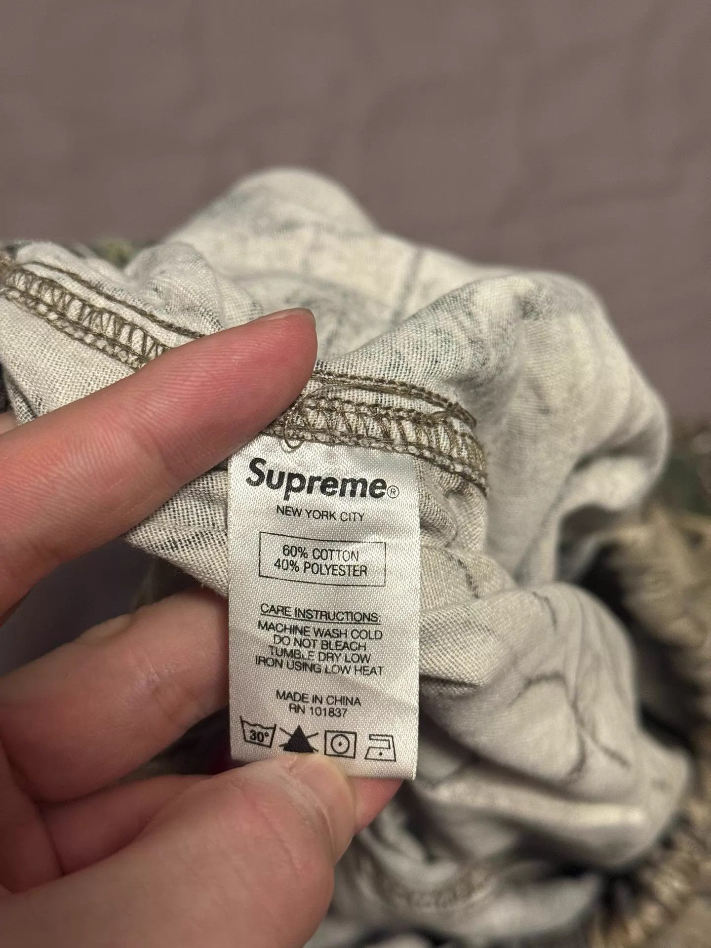 Supreme Supreme 17fw Branch Camo Pants S Holy Grail Only Size US 29 - 6 Thumbnail