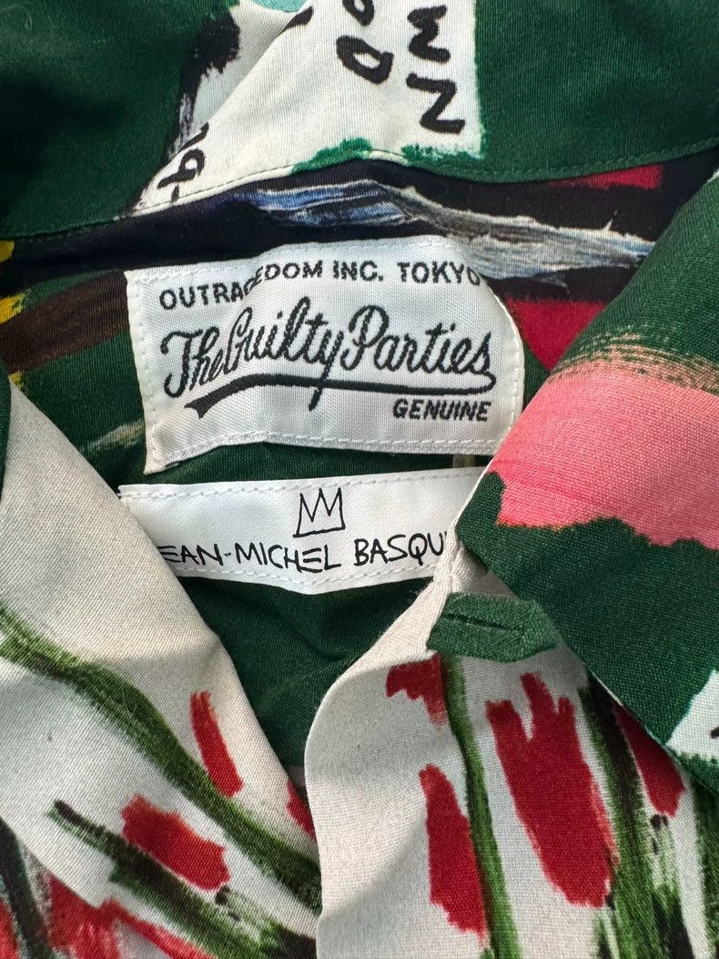 Wacko Maria Wacko Maria Basquiat Green Shirt Size US M / EU 48-50 / 2 - 2 Thumbnail