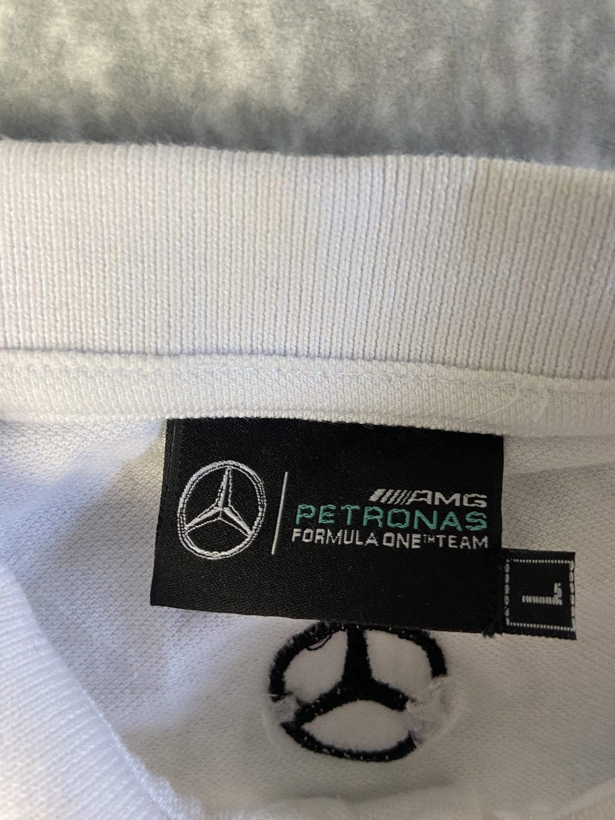 Mercedes-Benz Official Mercedes Benz F1 Team Polo Shirt x Tommy Hilfiger Size US L / EU 52-54 / 3 - 3 Thumbnail