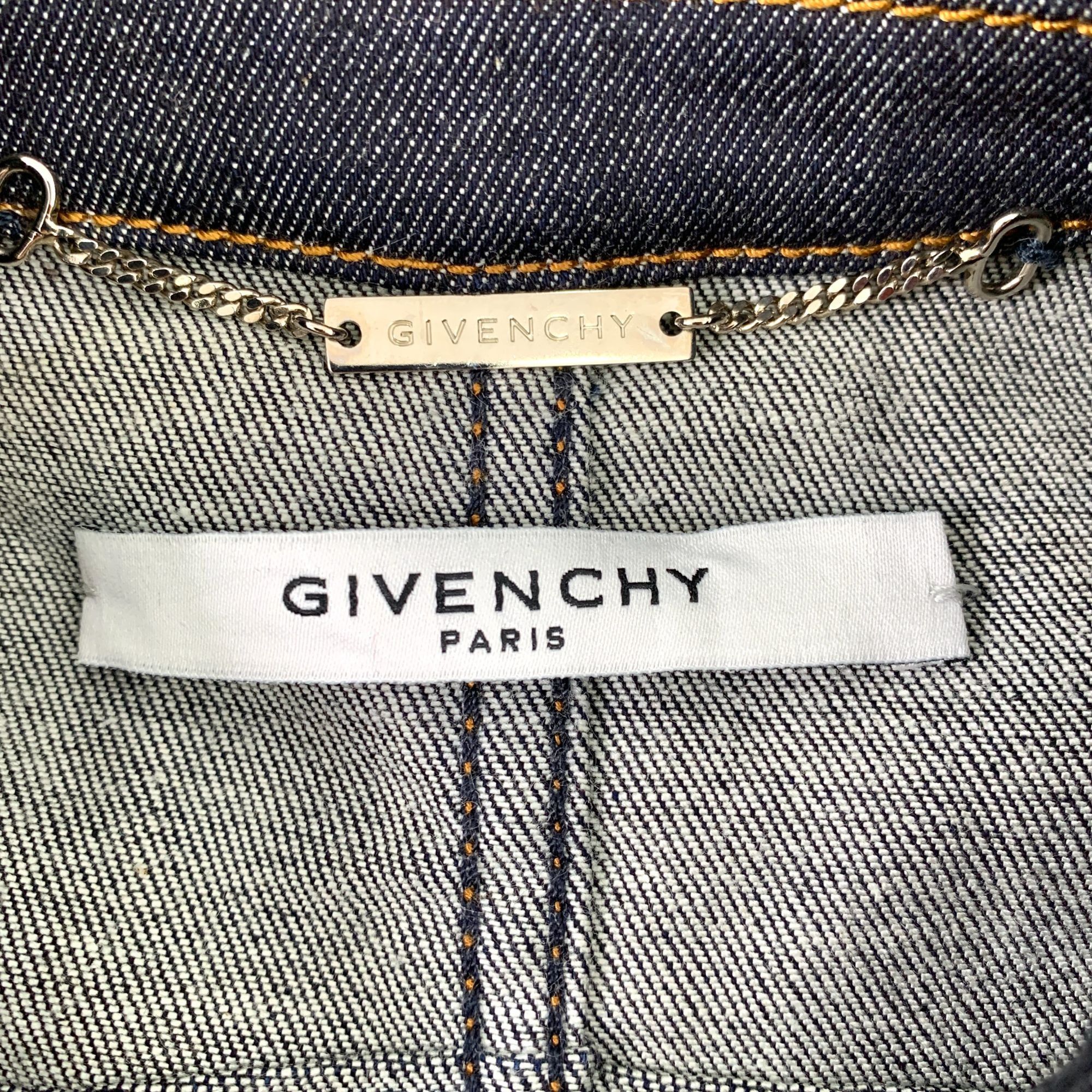 Givenchy Givenchy Denim Jacket For Women Size 40 Made In Italy Size S / US 4 / IT 40 - 7 Thumbnail