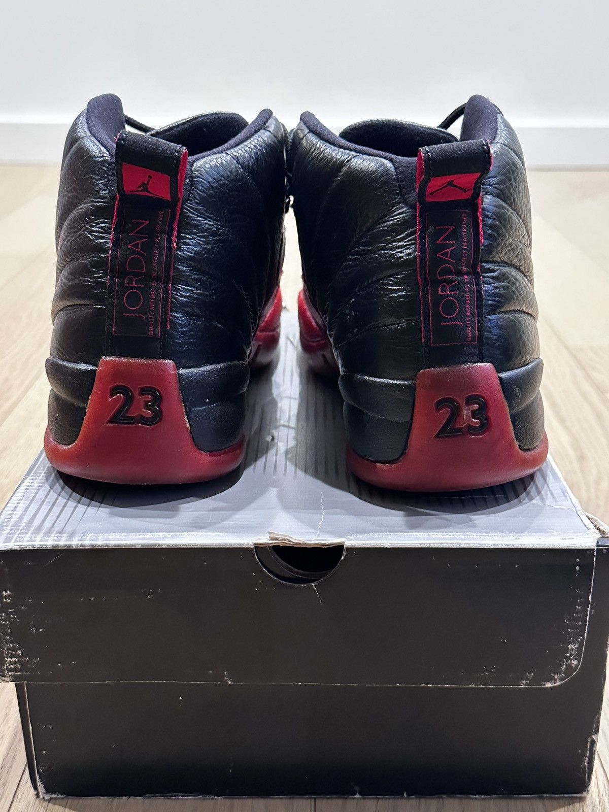 Jordan Brand Retro Air Jordan 12 Flu Game 2003 Size US 11 / EU 44 - 4 Thumbnail
