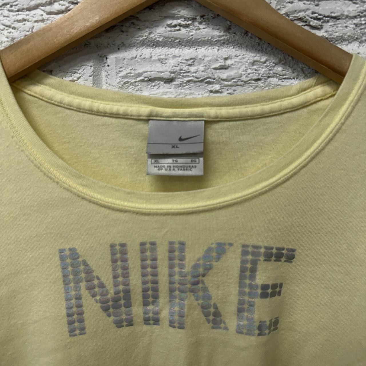 Nike Y2K Women’s Nike Low Cut Shirt Cute XL Yellow Size XL / US 12-14 / IT 48-50 - 4 Thumbnail