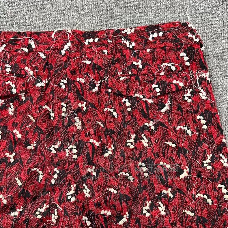 Dior Dior Homme 17fw velvet red eroded psychedelic lyslay of th Size 46R - 4 Thumbnail