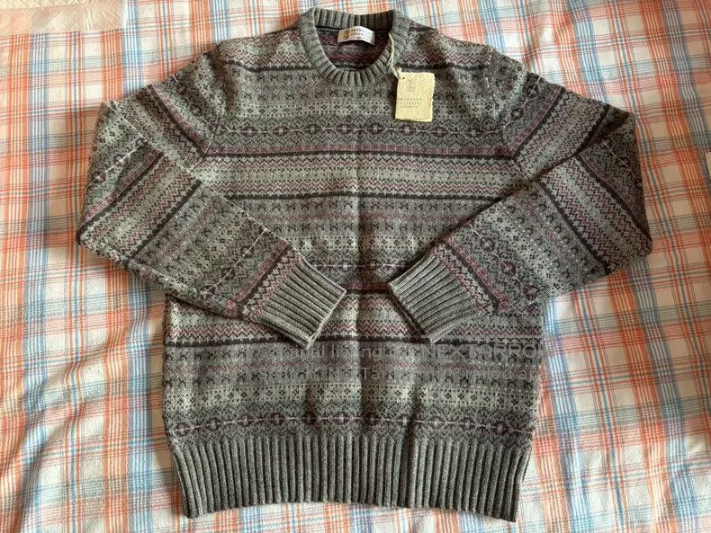 Brunello Cucinelli Brunello Cucinelli Round Neck Cashmere Sweater Size US M / EU 48-50 / 2 - 1 Thumbnail