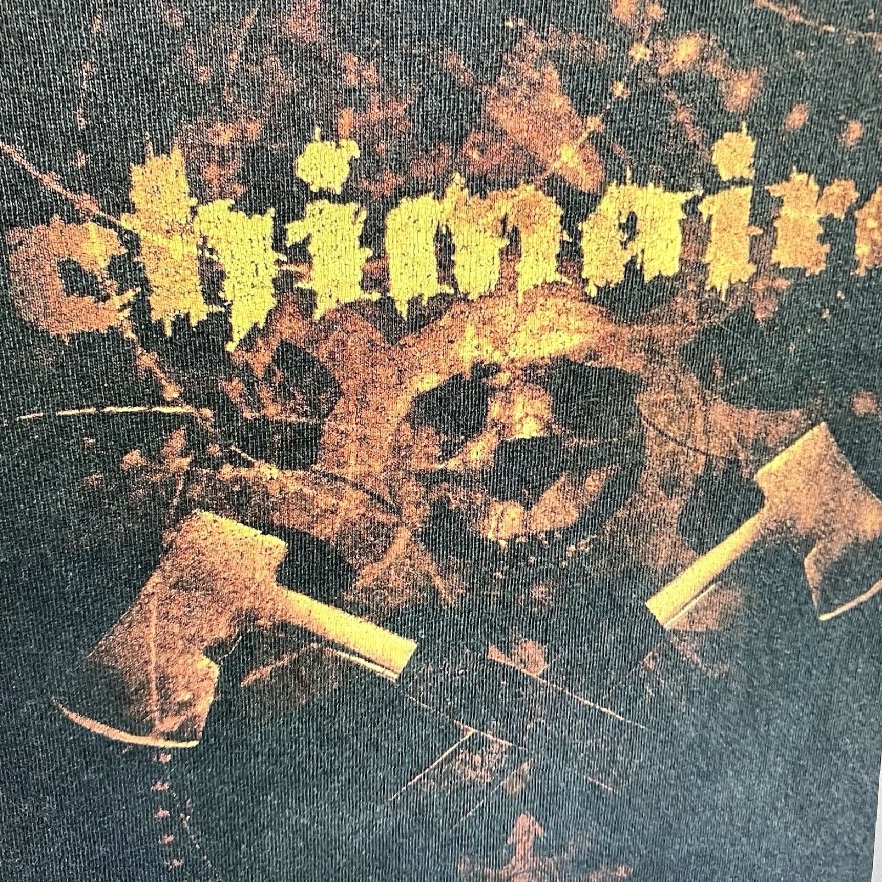 Anvil Vintage Chimaira Heavy Metal Band T-Shirt Adult Small Black Graphic Skull Axe Y2K Metal Merch Size US S / EU 44-46 / 1 - 6 Thumbnail