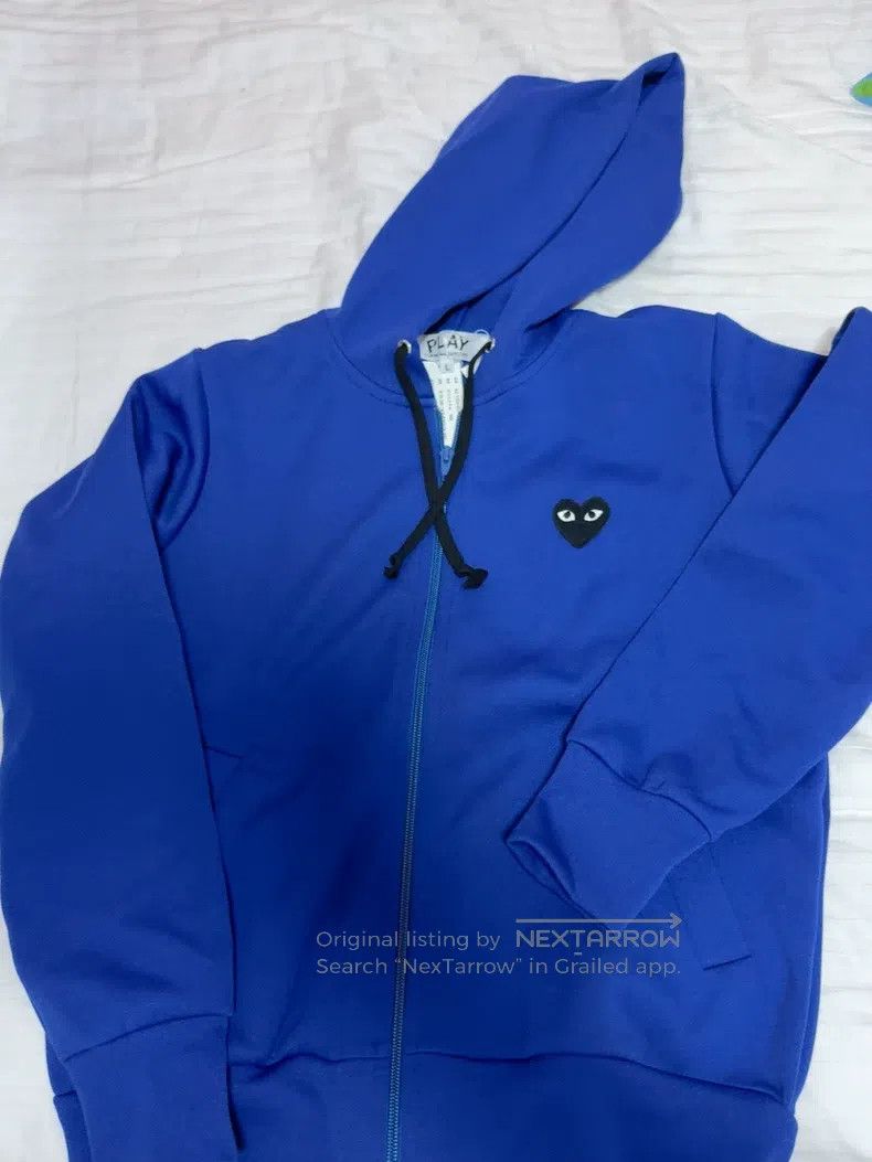 Comme des Garcons Comme Des Garcons Blue Women's Sweatshirt Size L / US 10 / IT 46 - 1 Thumbnail