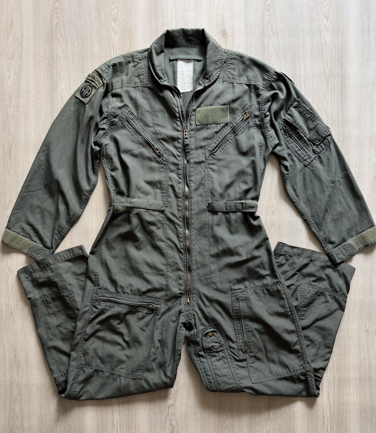 Vintage Vintage USAF Sage Green CWU-27/P Coveralls Air Force Sz 42 Size US L / EU 52-54 / 3 - 1 Thumbnail