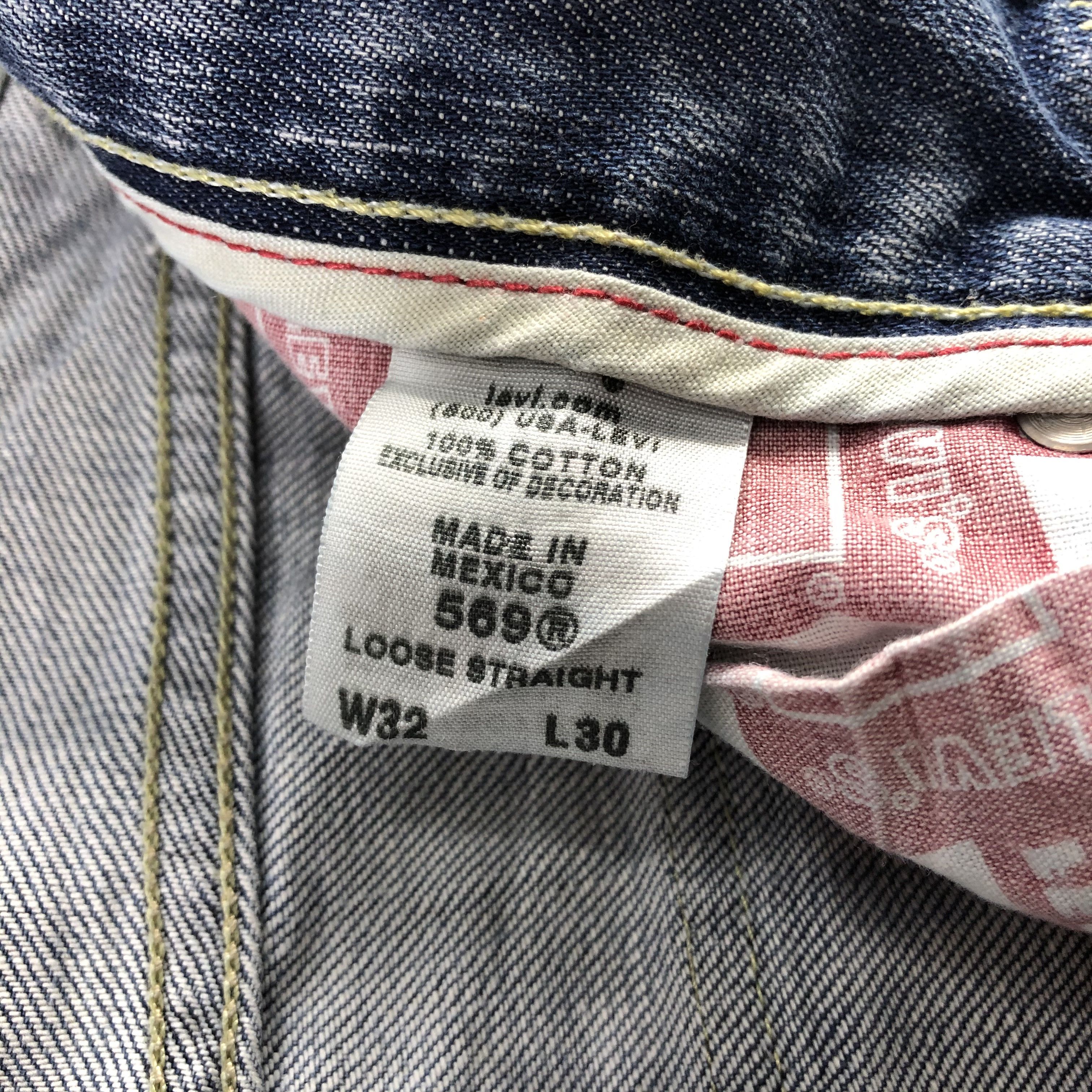 Levi's × Vintage Vintage Blue Wash Levis 569 Jeans-JM2942 Size US 34 / EU 50 - 15 Thumbnail