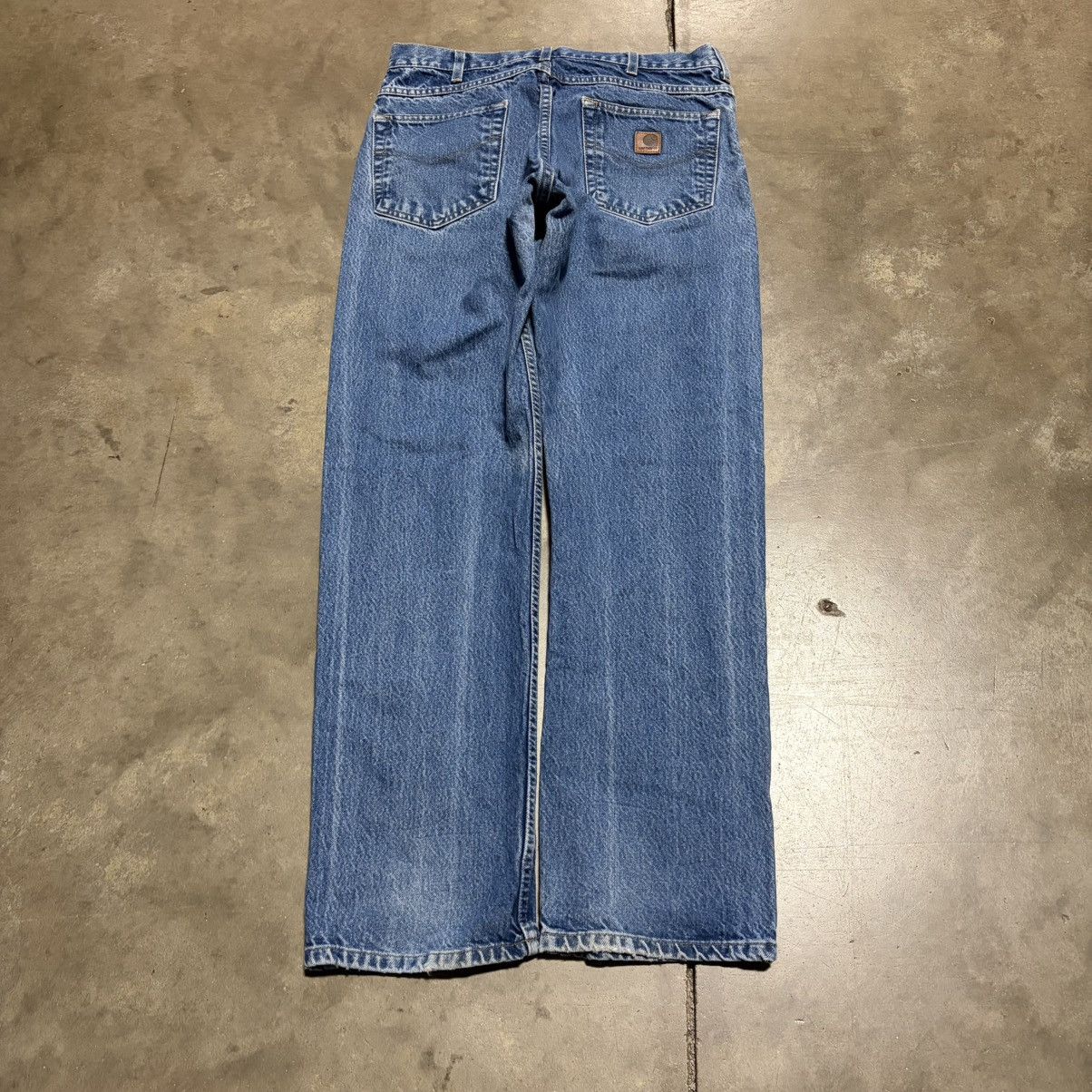 Carhartt Vintage Carhartt Relaxed Fit Denim Jeans Faded Washed Work Size US 33 - 7 Thumbnail