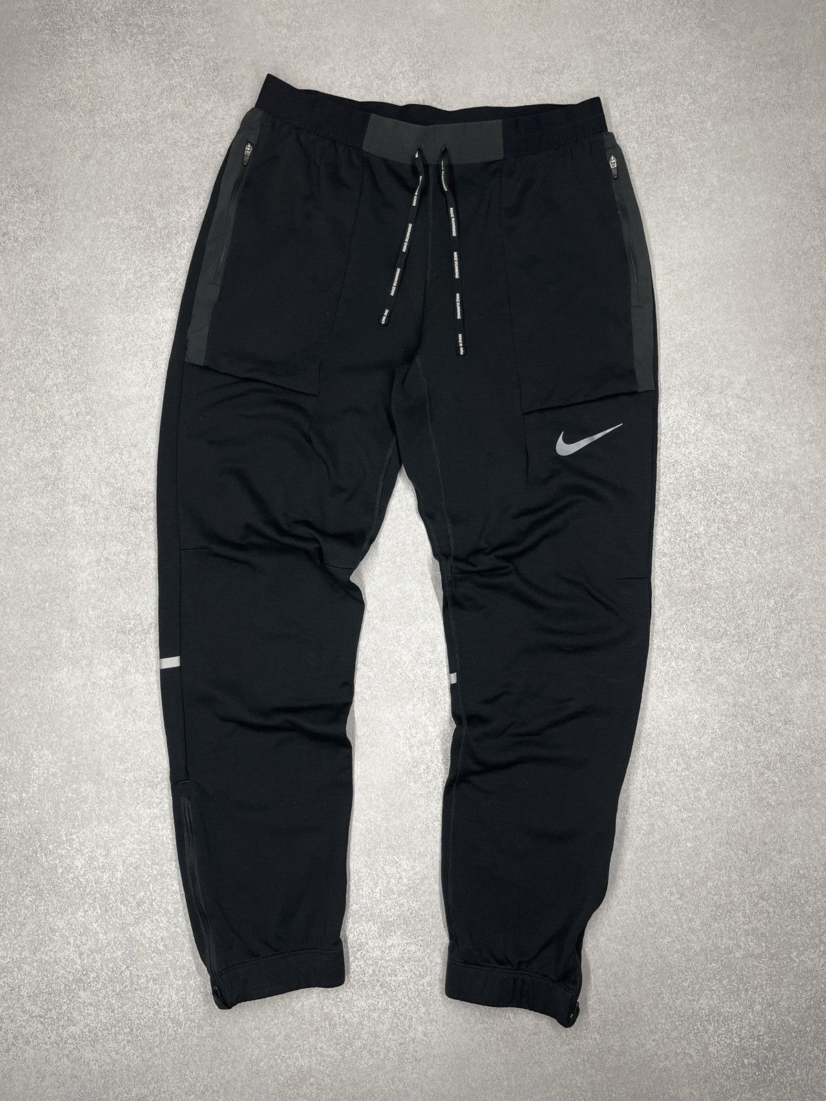 Nike Mens Nike Running SPHR 2.0 Sweatpants Black Dri Fit Size US 32 / EU 48 - 2 Thumbnail