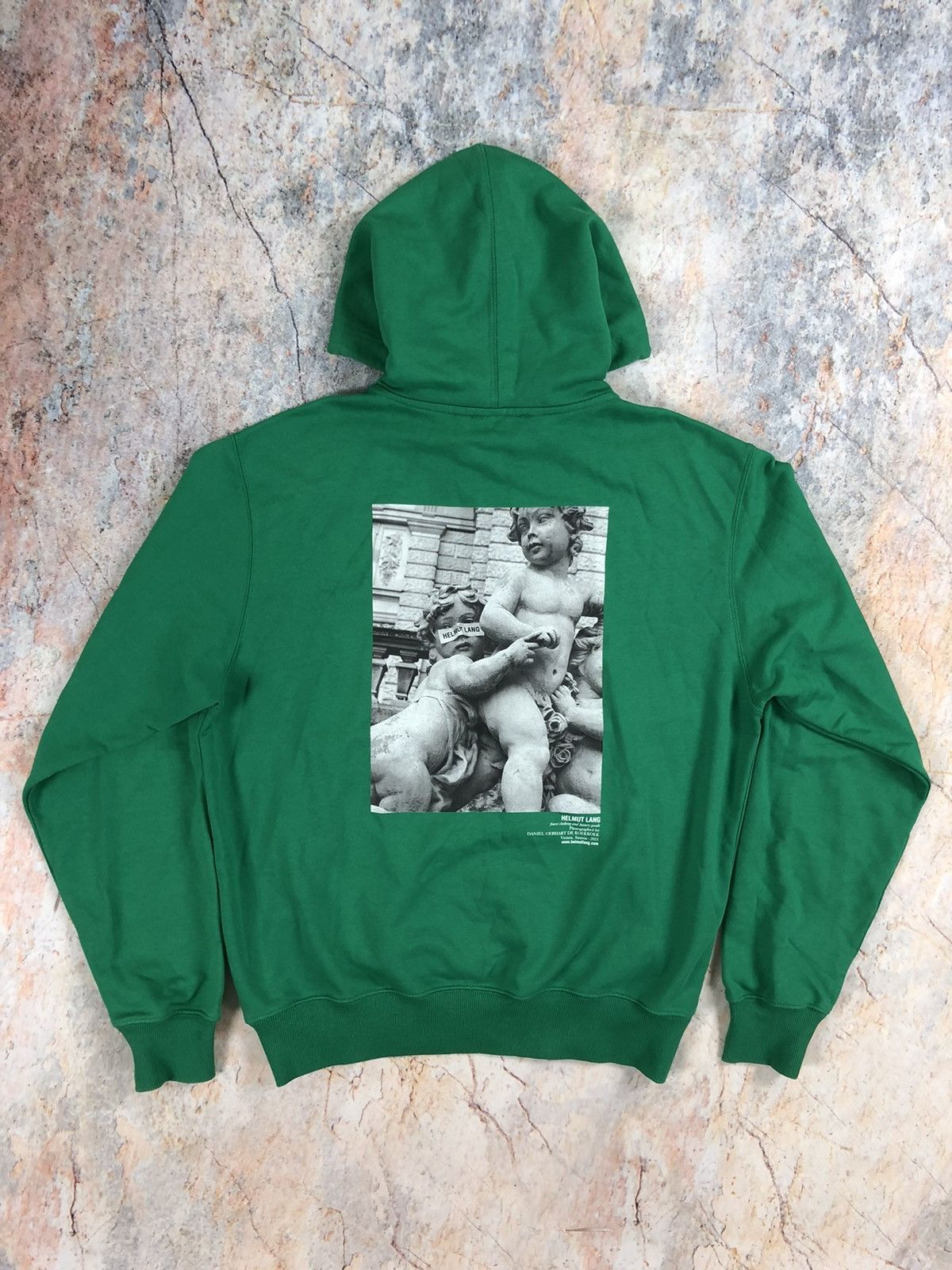 Helmut Lang Helmut Lang big logo hoodie ship one week from Spain Size US L / EU 52-54 / 3 - 1 Thumbnail