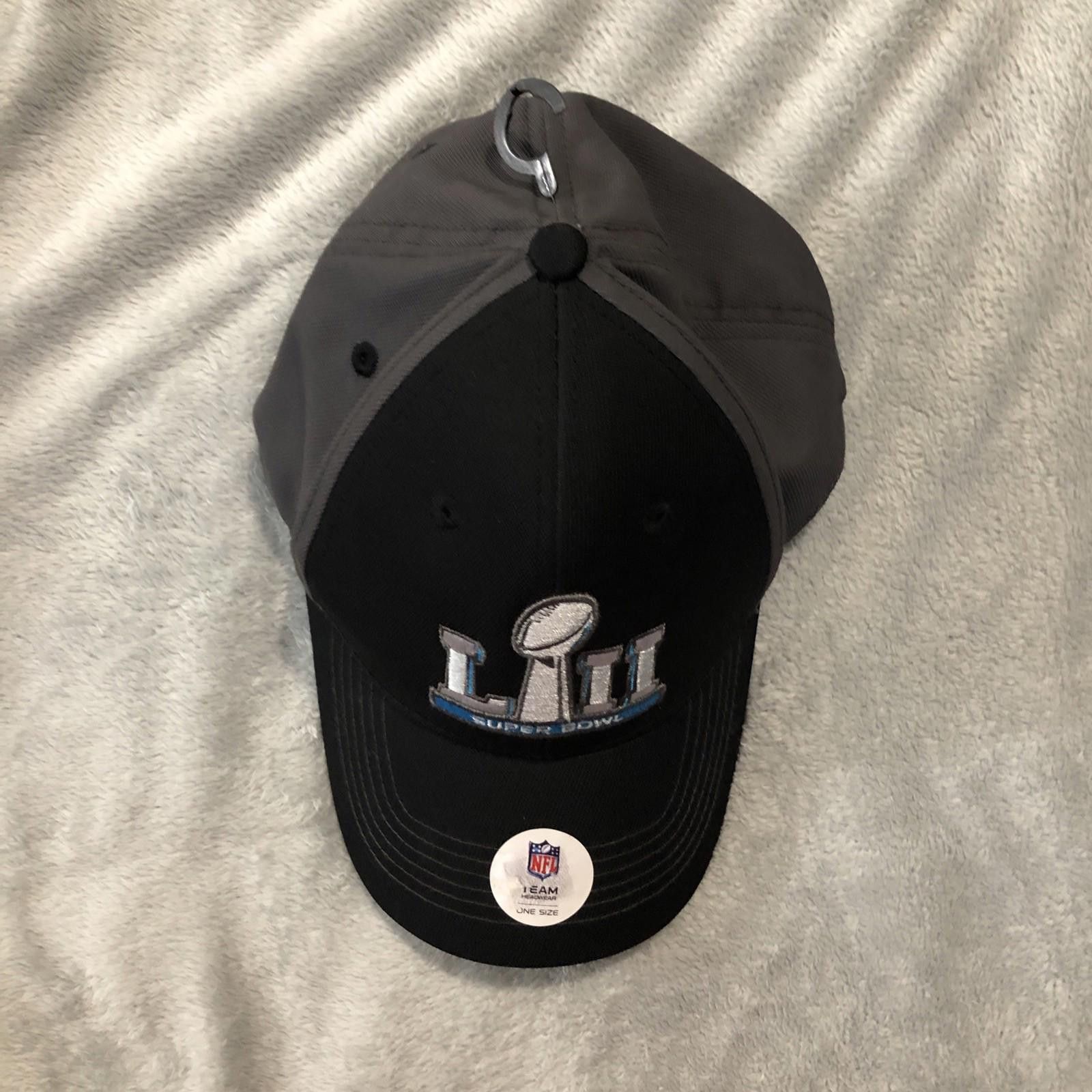 NFL NFL Super Bowl LII 2018 Cap M Adult OSFA Black W/Tags Size ONE SIZE - 2 Thumbnail