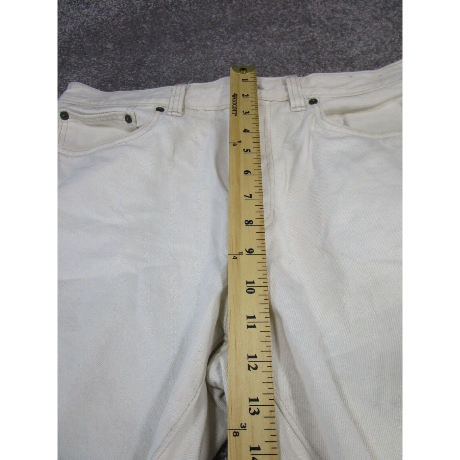 Madewell Madewell Mens Denim Shorts Extra Large XL Loose Baggy Cut Off Jeans Size US 32 / EU 48 - 4 Thumbnail