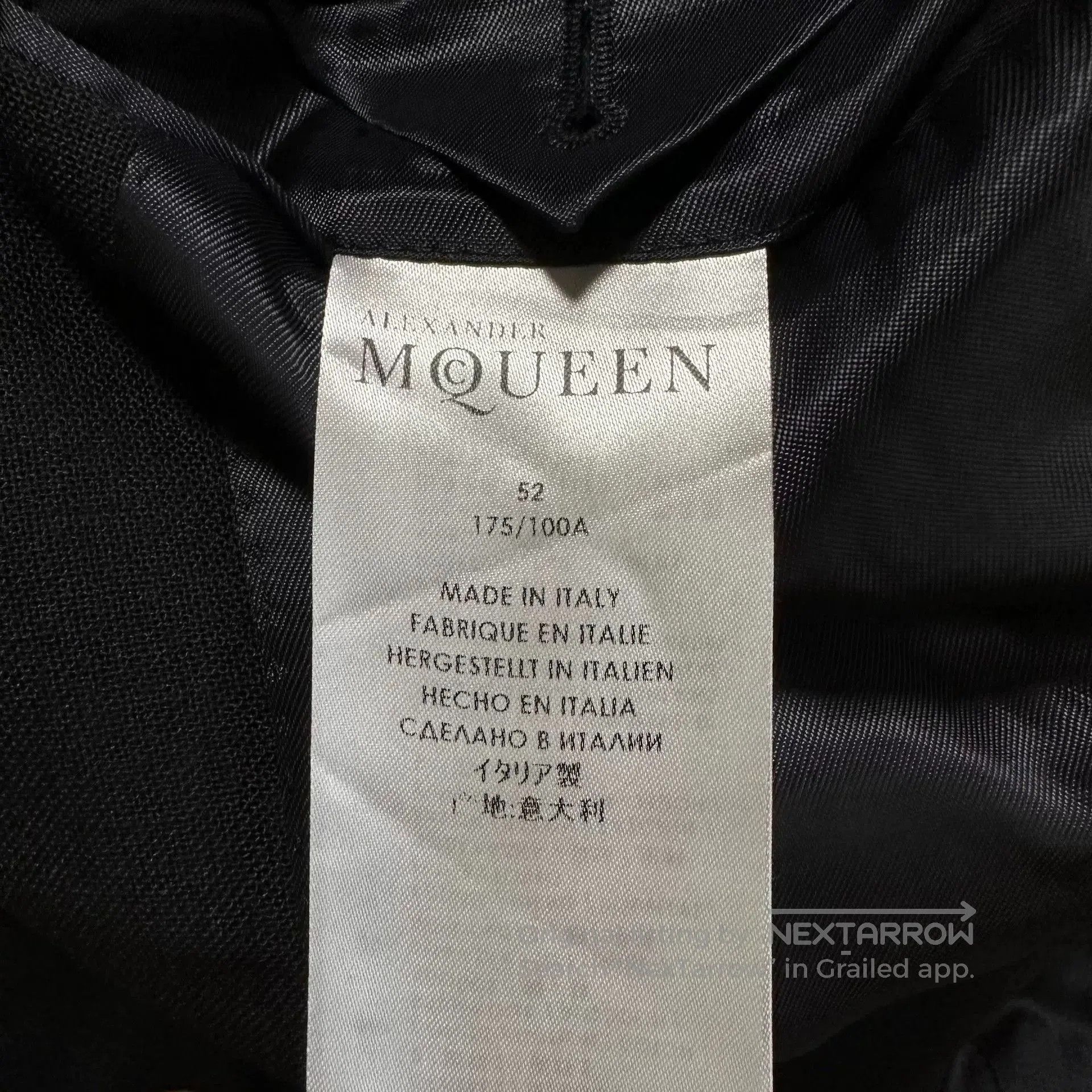 Alexander McQueen Alexander McQueen 15ss Check Blazer. Size US L / EU 52-54 / 3 - 5 Thumbnail