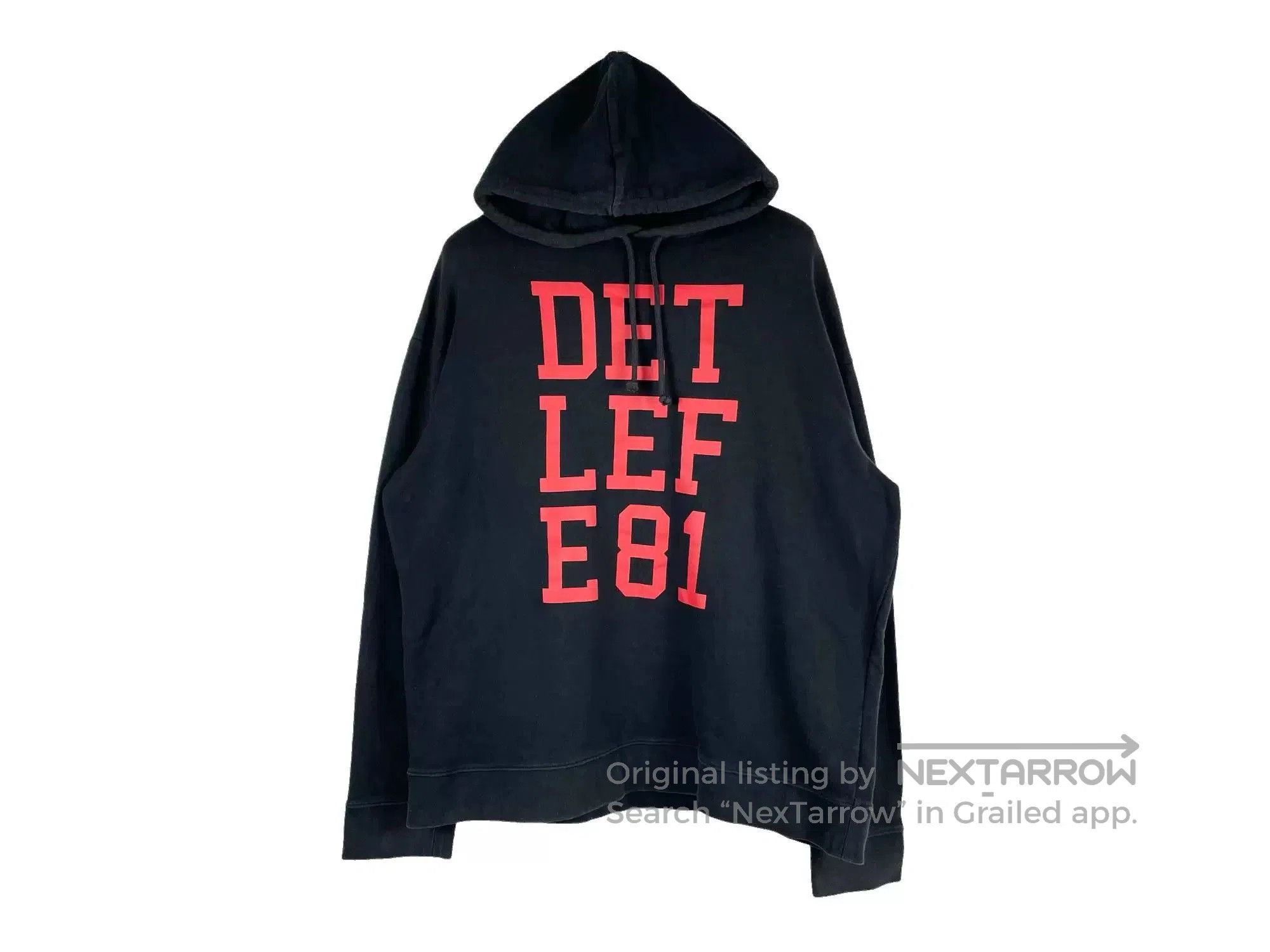 Raf Simons Raf Simons FW17 Detlef E81 Hoodie. Size US XL / EU 56 / 4 - 1 Thumbnail