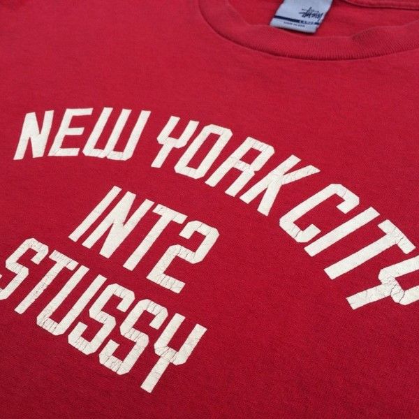 Stussy Vintage 90s Stussy New York City International T-Shirt Size US L / EU 52-54 / 3 - 4 Thumbnail