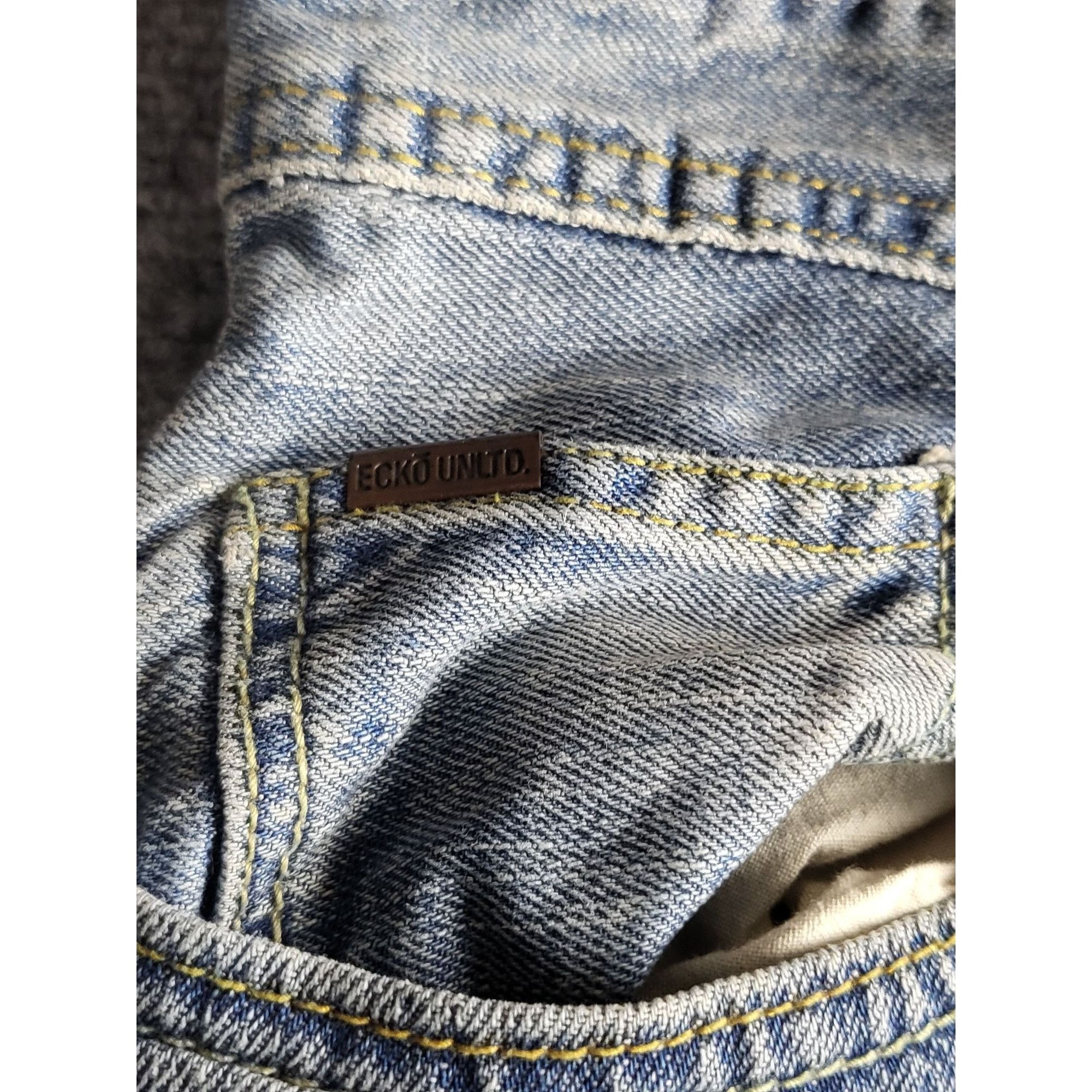 Ecko Unltd. Vintage Ecko Unltd Jeans Men Sz 34x32 Casual Blue Denim Y2K Size US 34 / EU 50 - 4 Thumbnail