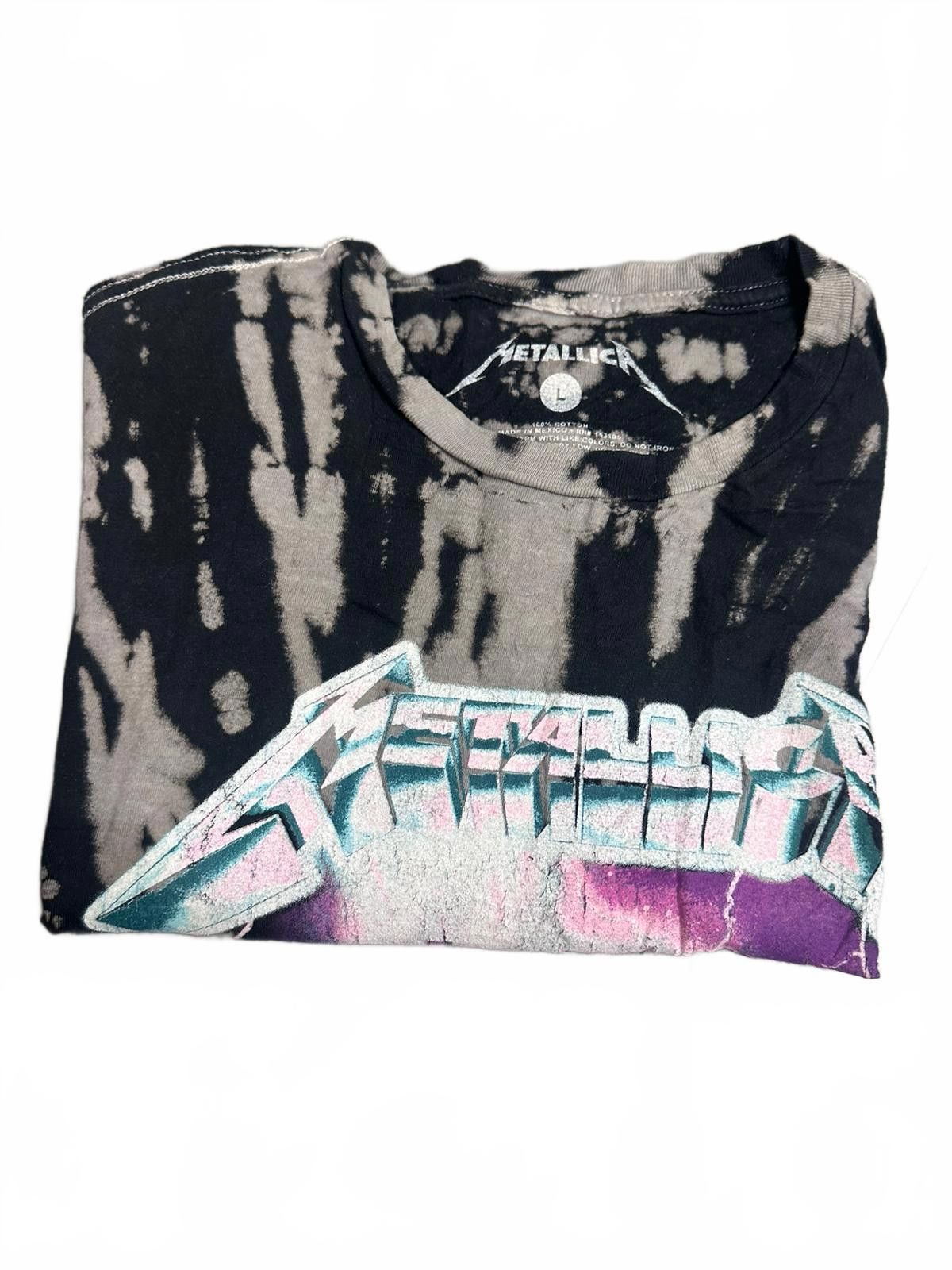 Metallica Metallica Ride The Lightning Tie-Dye T-Shirt Size US L / EU 52-54 / 3 - 5 Thumbnail