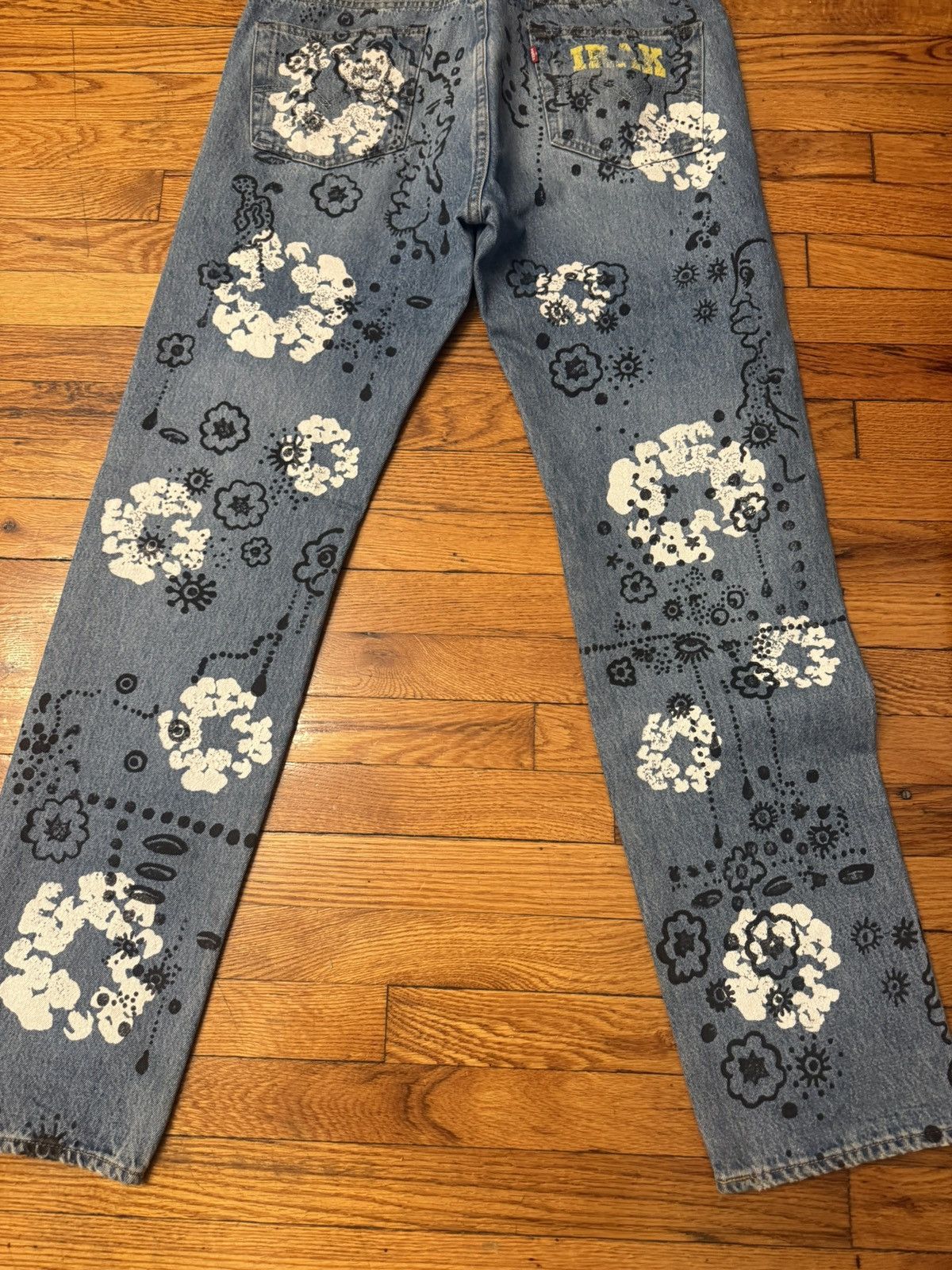 DENIM TEARS Denim Tears Irak Jeans Size 34/34 Size US 34 / EU 50 - 10 Thumbnail