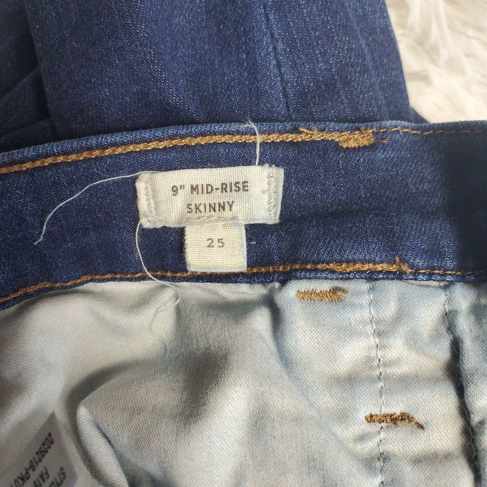 Madewell Madewell Midrise Skinny Jeans 25 / 0 Size 25" / US 0 / IT 36 - 6 Thumbnail