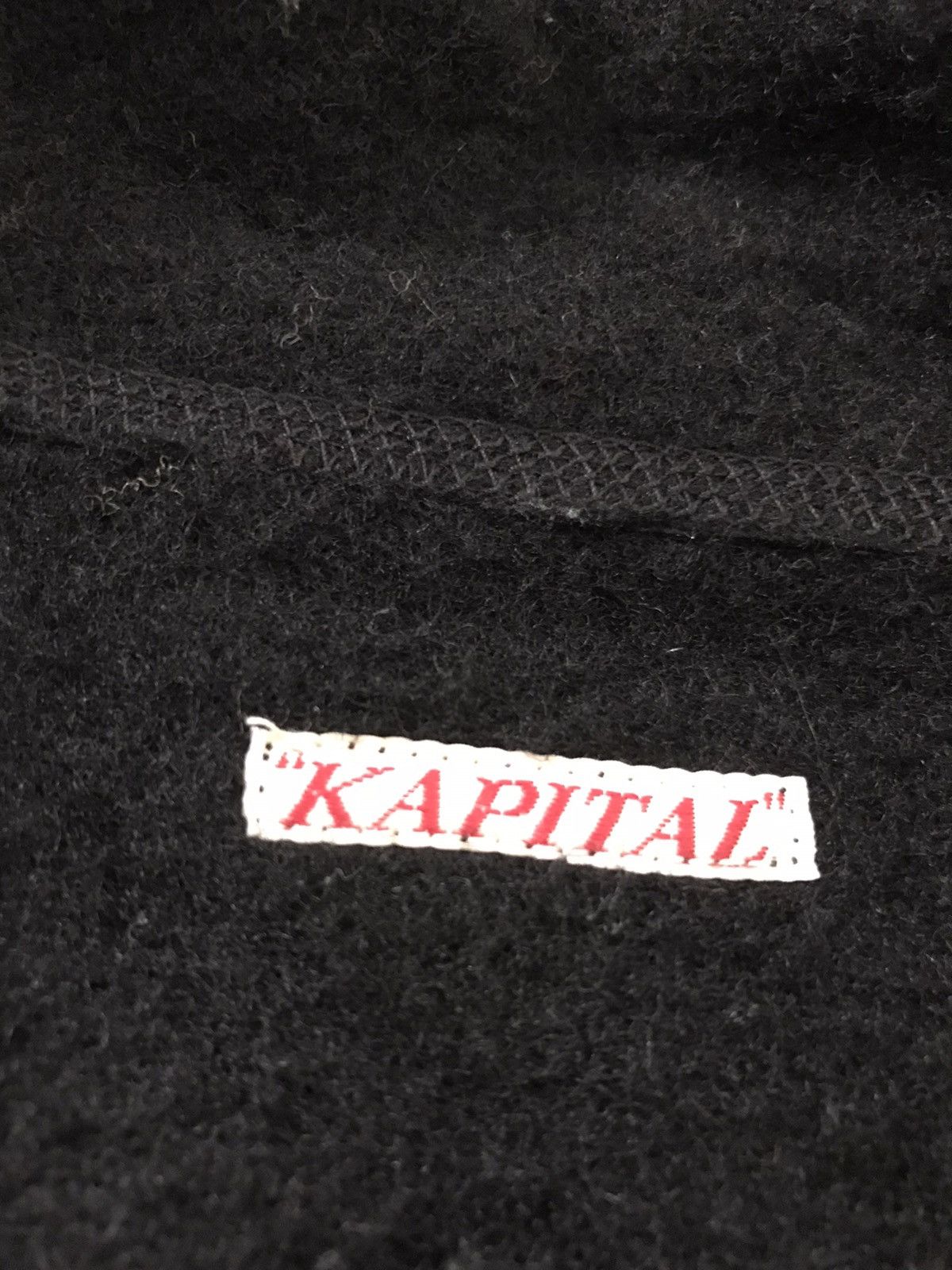 Kapital Kapital Black Wool Coat jacket Size US S / EU 44-46 / 1 - 8 Thumbnail