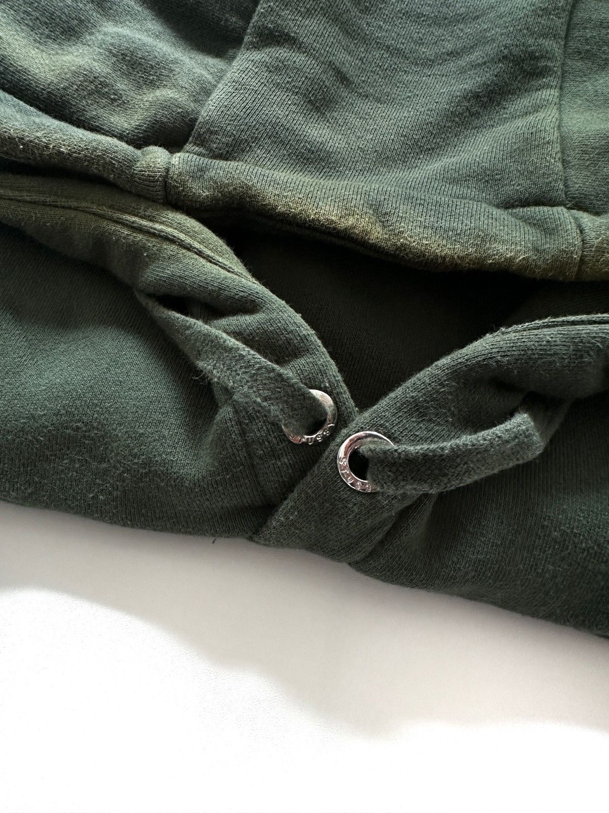 Stussy Stussy AU Worldwide G*cci Crop Hoodie Size S / US 4 / IT 40 - 5 Thumbnail