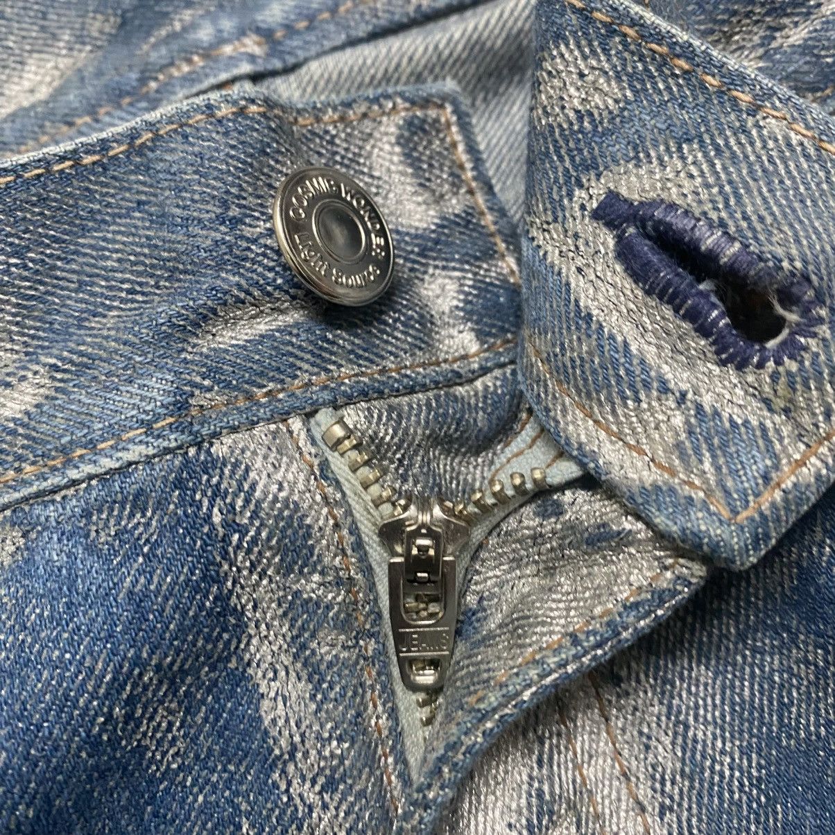 Cosmic Wonder Vintage Cosmic Wonder Ice Waxed Denim Jeans Size US 30 / EU 46 - 19 Thumbnail