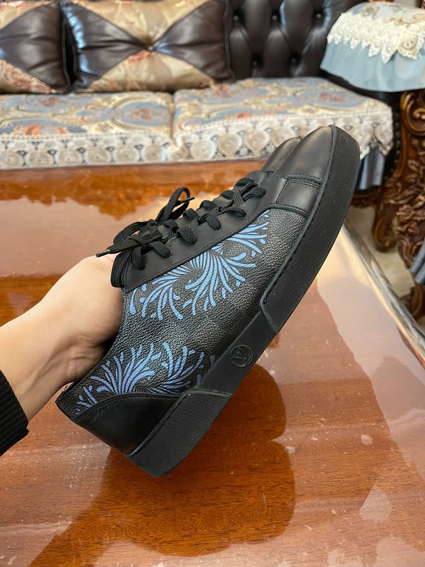 Louis Vuitton LV Damier Vine Series US 7 Shoes Size US 7 / EU 40 - 2 Thumbnail