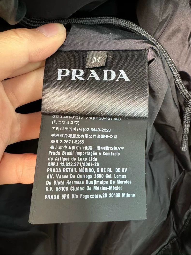 Prada Prada Black HalfZip Cotton Jacket -2505 Size US M / EU 48-50 / 2 - 3 Thumbnail