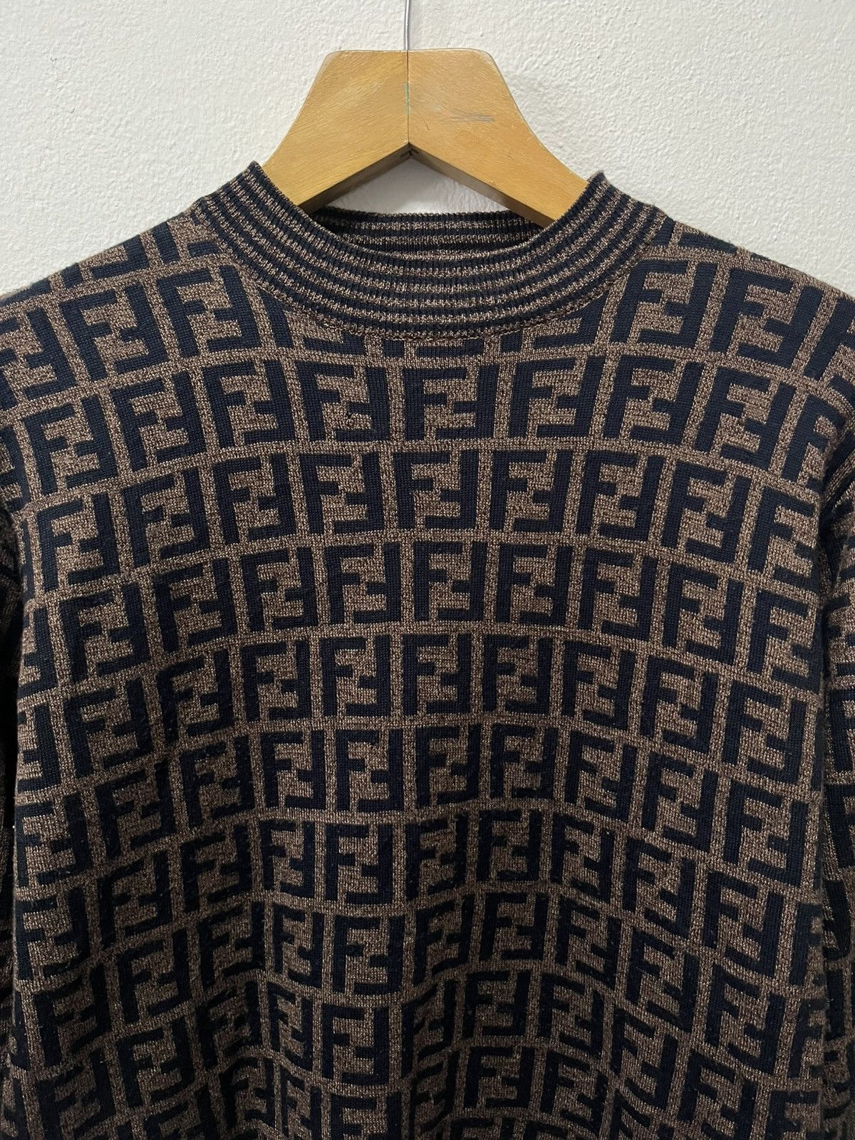 Fendi VINTAGE FENDI MARC MONOGRAM KNITWEAR 90s ‘ Size US XS / EU 42 / 0 - 3 Thumbnail