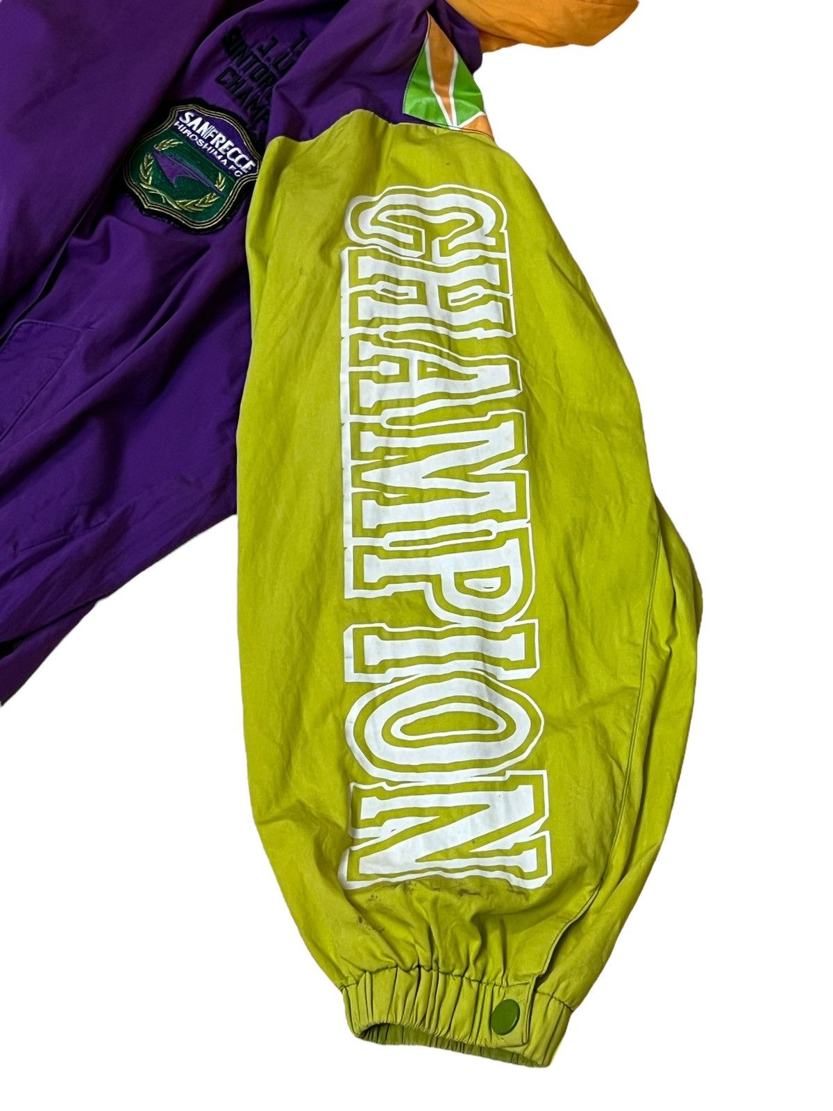 Sports Specialties HYSTORY🔥VINTAGE 90s SANFRECCE HIROSHIMA FC 1994 JACKET Size US L / EU 52-54 / 3 - 6 Thumbnail
