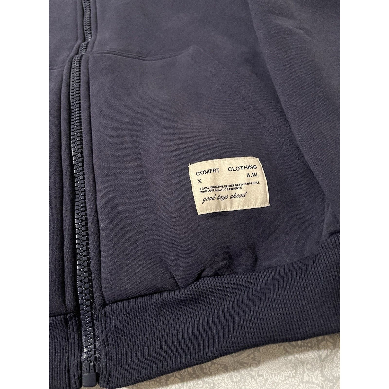 Other Comfrt Clothing 2XL Hoodie Affirmation Vol 9 Navy Oversized Size US XXL / EU 58 / 5 - 6 Thumbnail
