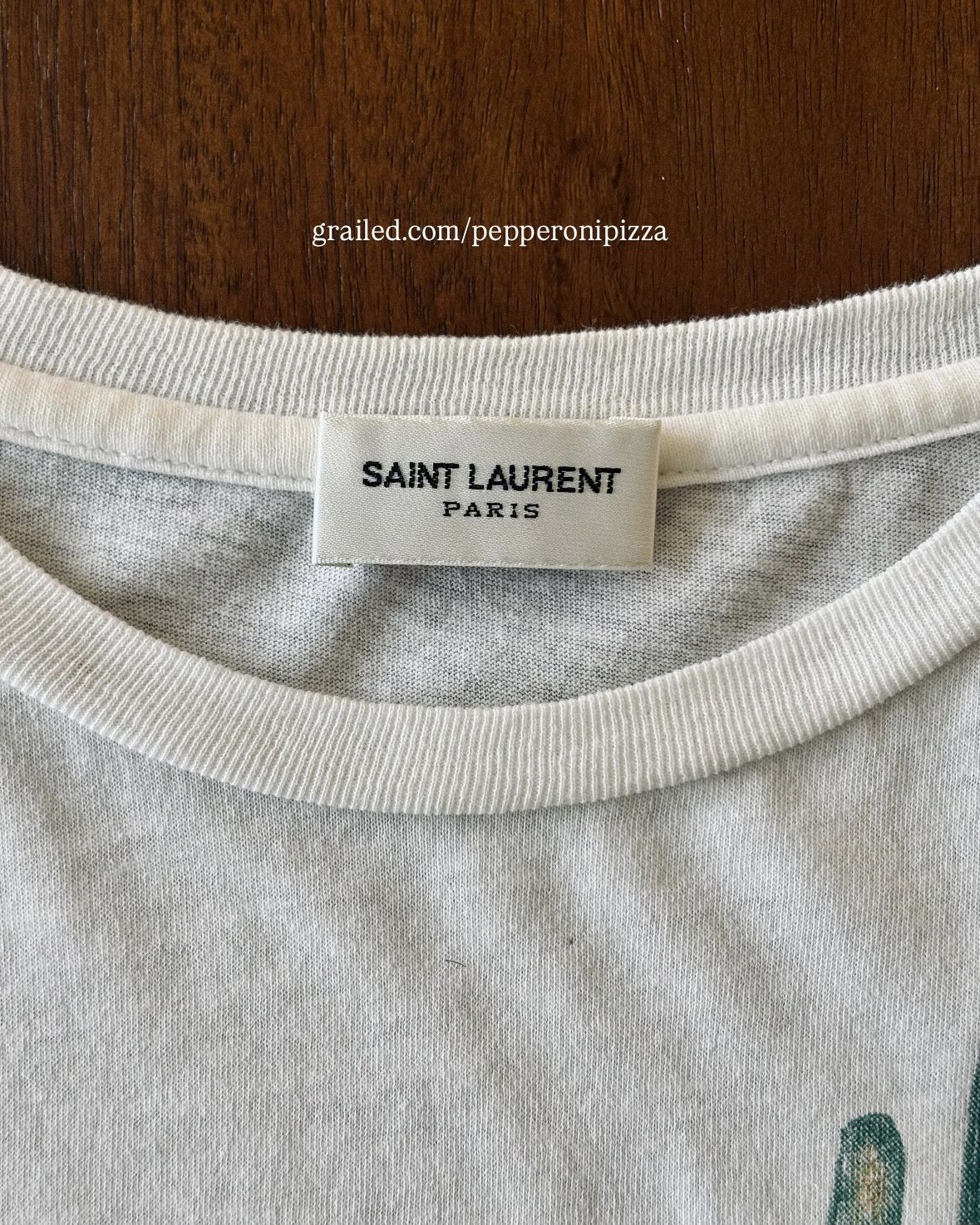 Saint Laurent Paris Saint Laurent x Travis Scott Arizona Print T Shirt Size US S / EU 44-46 / 1 - 2 Thumbnail