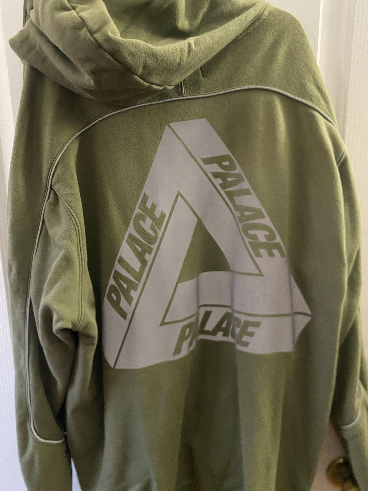 Palace Olive Reflecto Hood Size US XL / EU 56 / 4 - 2 Thumbnail