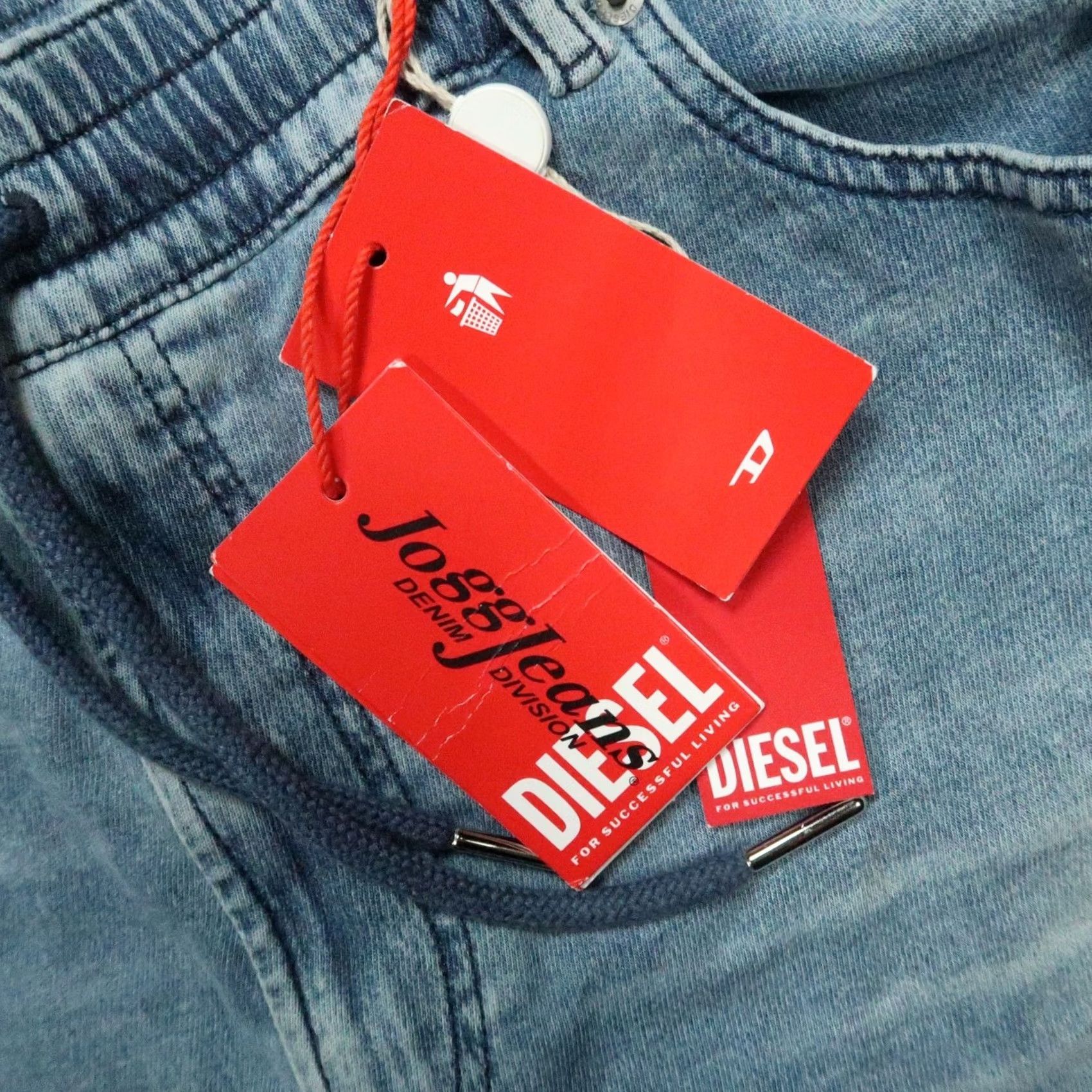 Diesel Diesel Jeans Mens 40x31 Blue D-Krooley Jogg 5 Pocket Stretch NWT Denim Regular Shoes? Size US 40 / EU 56 - 4 Thumbnail