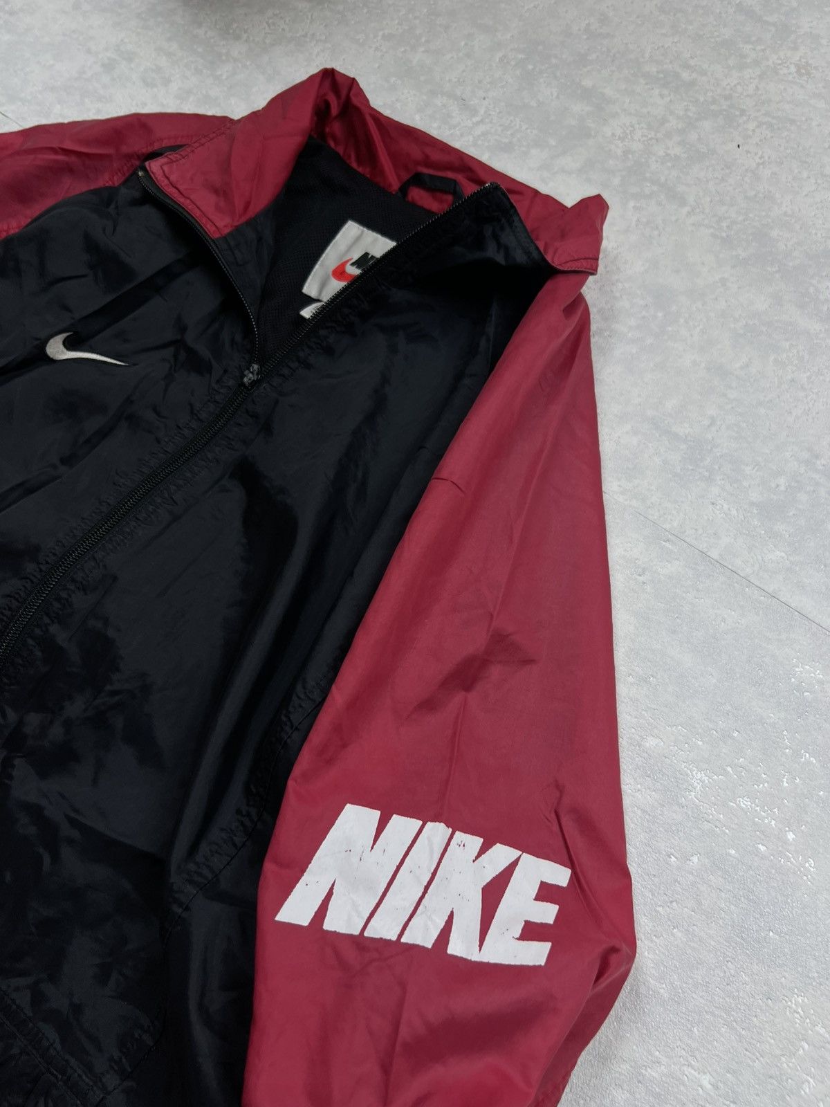 Nike 90s Nike Triple Logo Vintage Y2K Oversized Retro Jacket Size US L / EU 52-54 / 3 - 7 Thumbnail