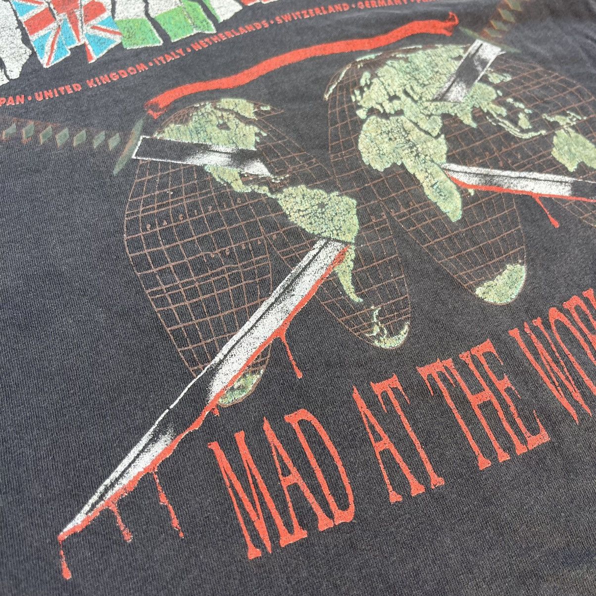 Hanes Lynch Mob 1990 Mad at the World Tour Wicked Sensation Tee Size US XL / EU 56 / 4 - 4 Thumbnail