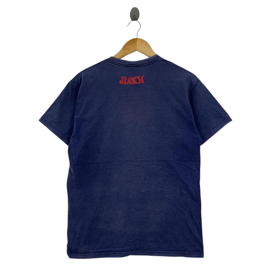 Vintage Vintage 90s SPARK USA Skateboard Short Sleeve Tshirt Size US M / EU 48-50 / 2 - 2 Thumbnail